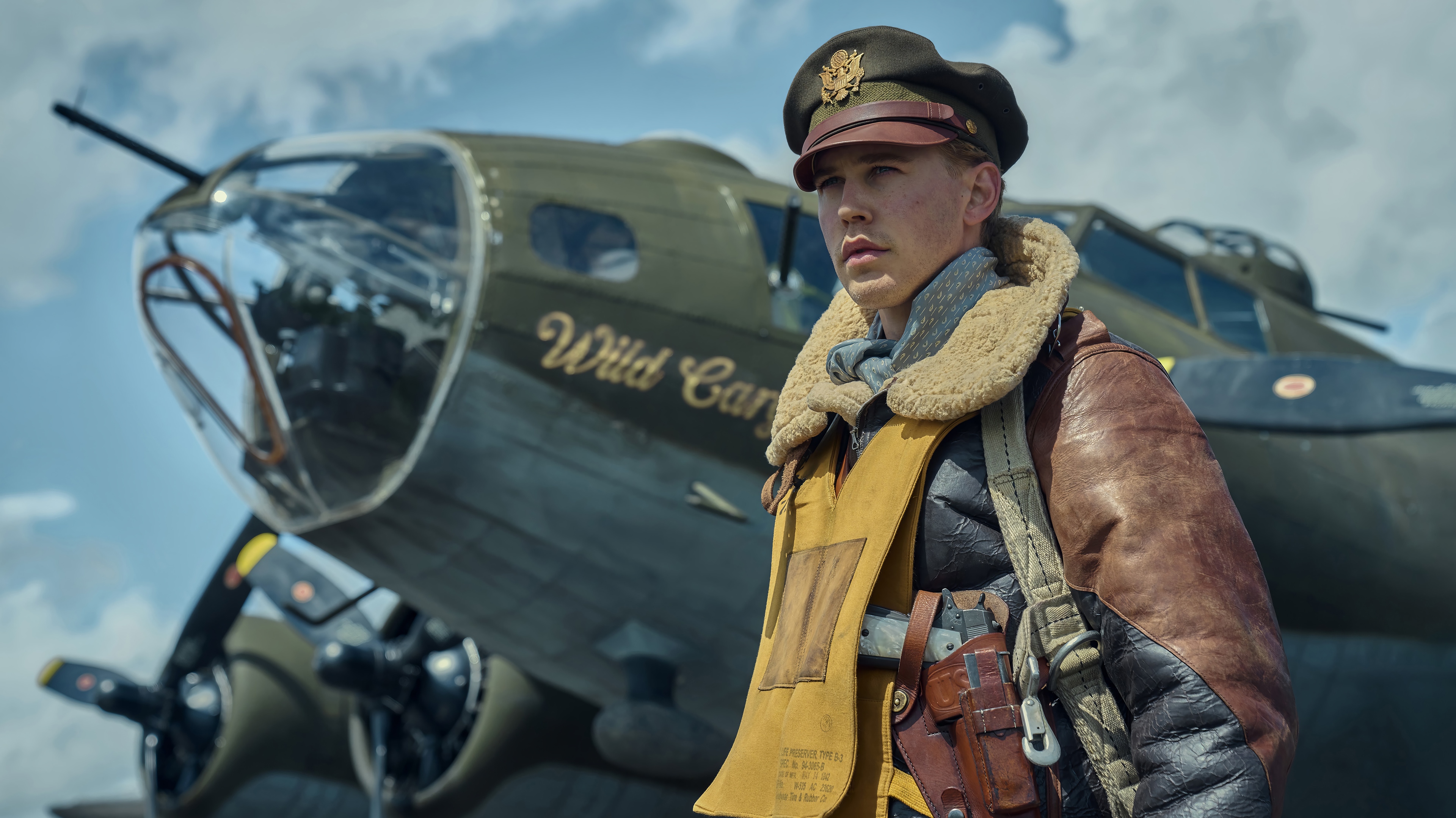 Austin Butler in Masters of the Air 4K HD Wallpaper