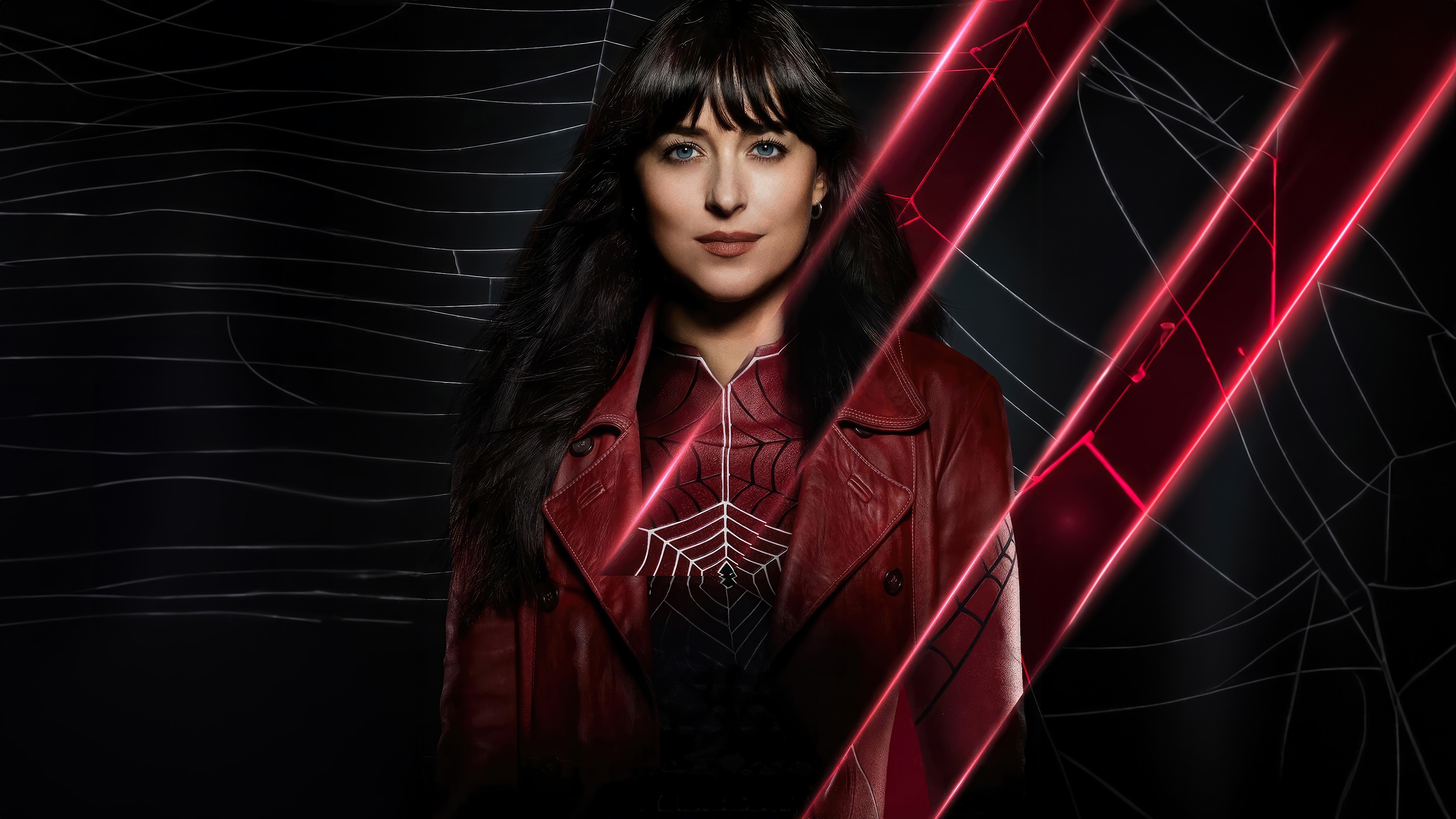 Dakota Johnson as Madame Web in 4K HD Wallpaper