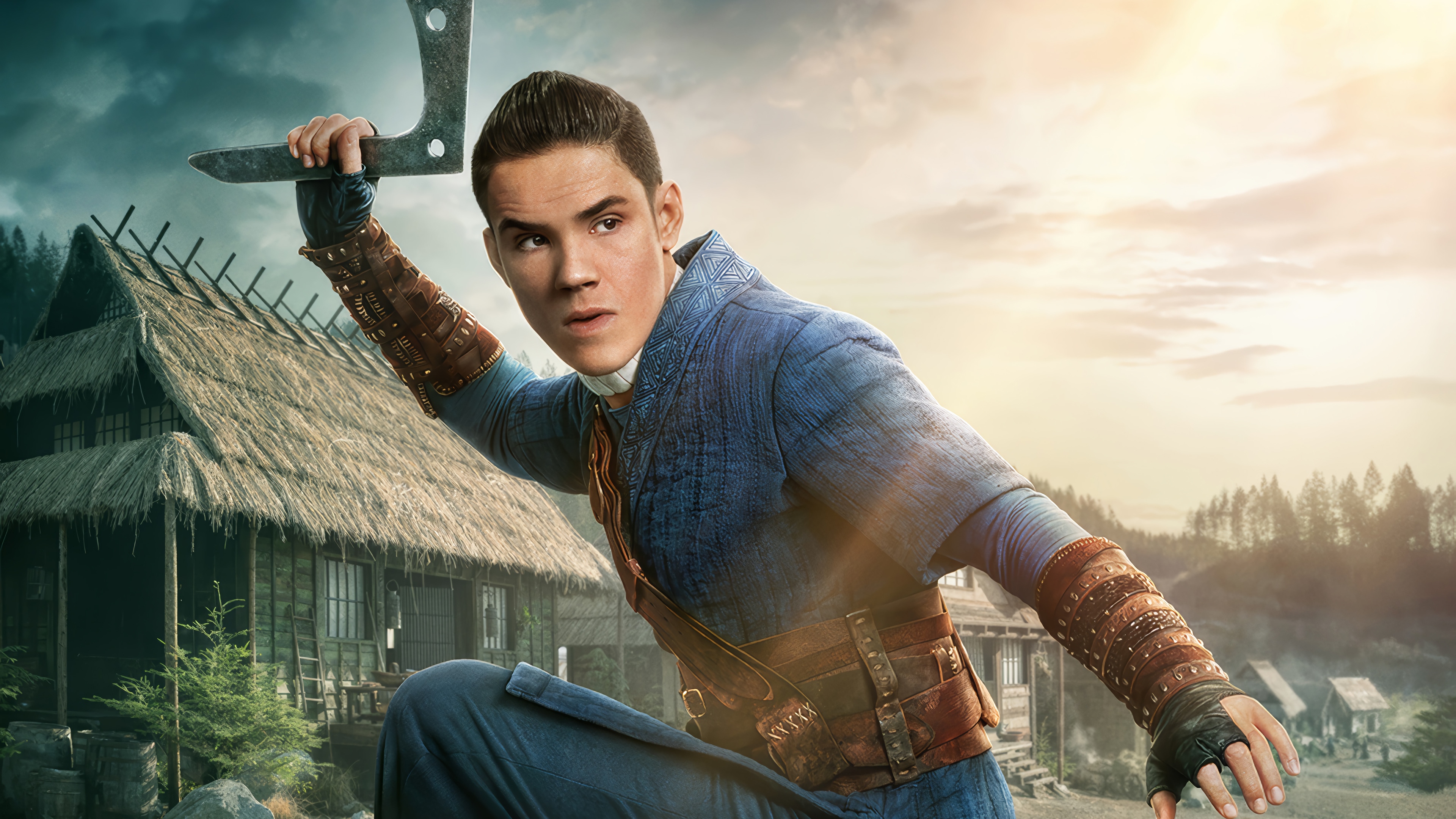 Sokka from Avatar: The Last Airbender in 4K HD Wallpaper