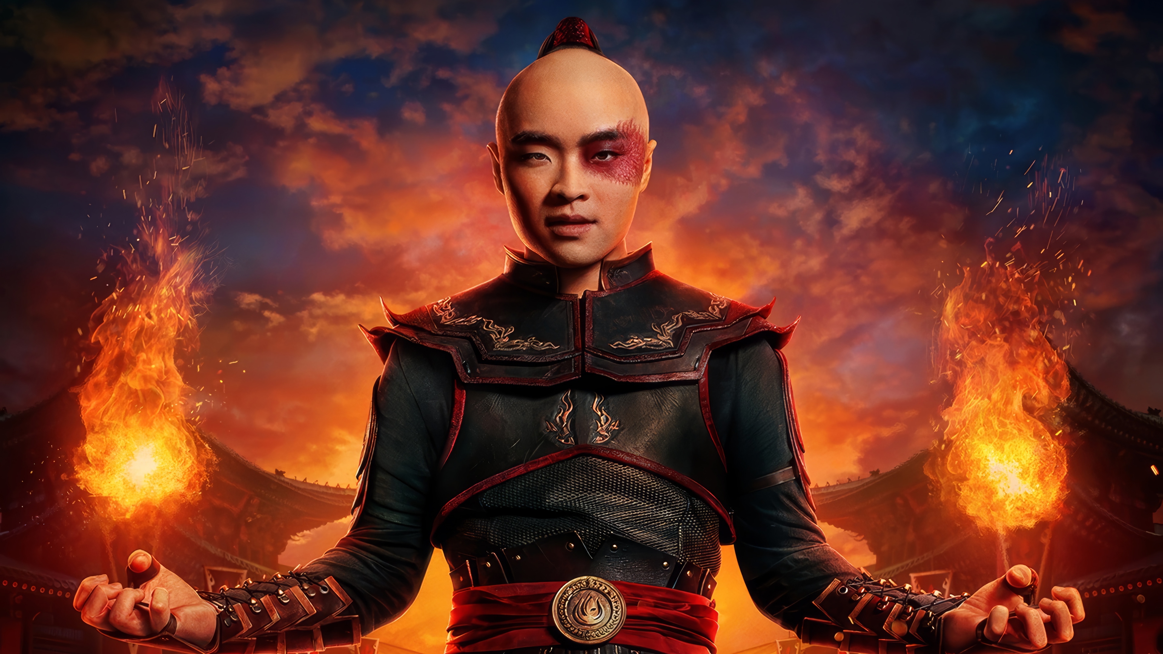 Zuko from Avatar: The Last Airbender 4K HD Wallpaper