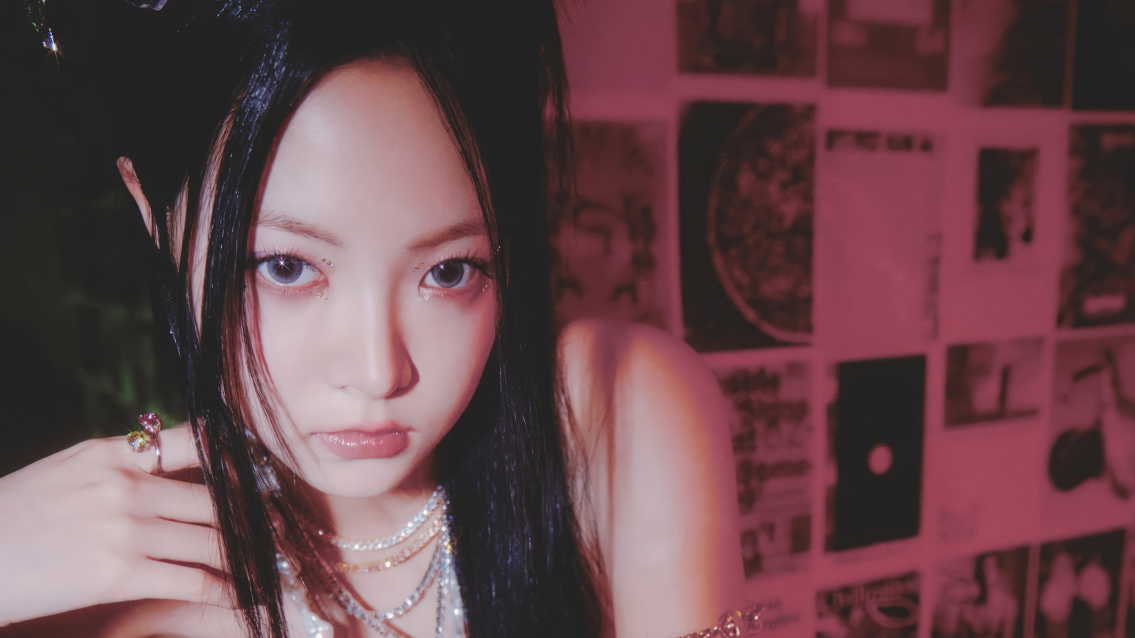 LE SSERAFIM Eunchae 4K HD Wallpaper