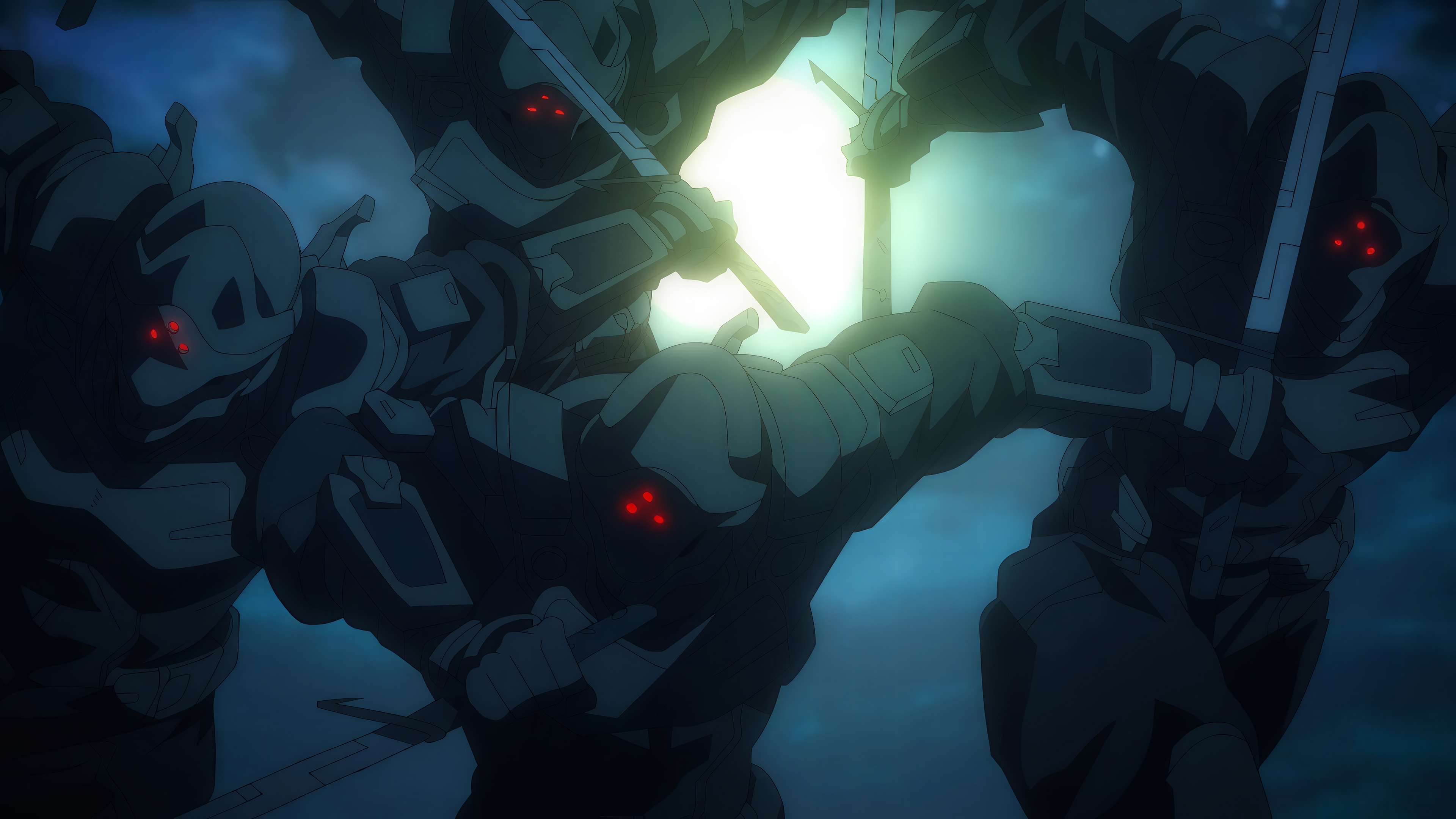 Ninja Kamui Assassins with Swords HD Wallpaper