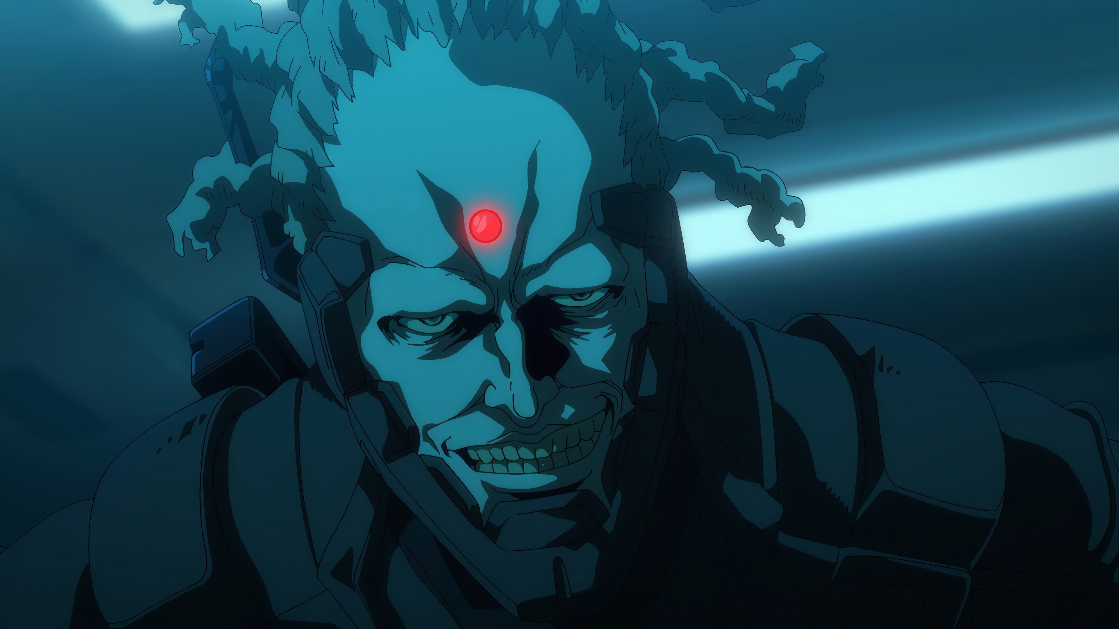 Ninja Kamui: Male character with red gem on forehead HD Wallpaper
