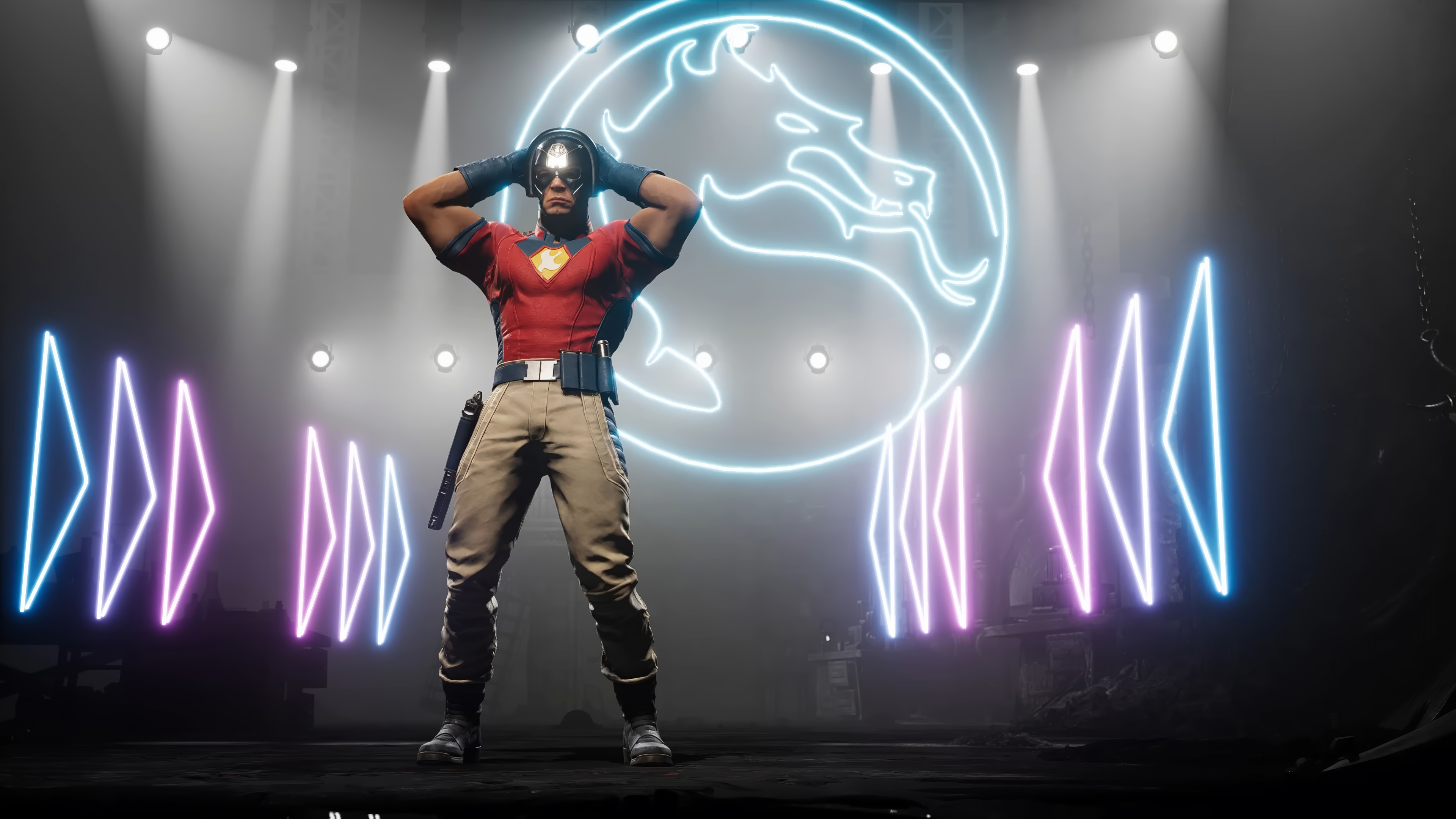 Peacemaker in Mortal Kombat 1 4K HD Wallpaper