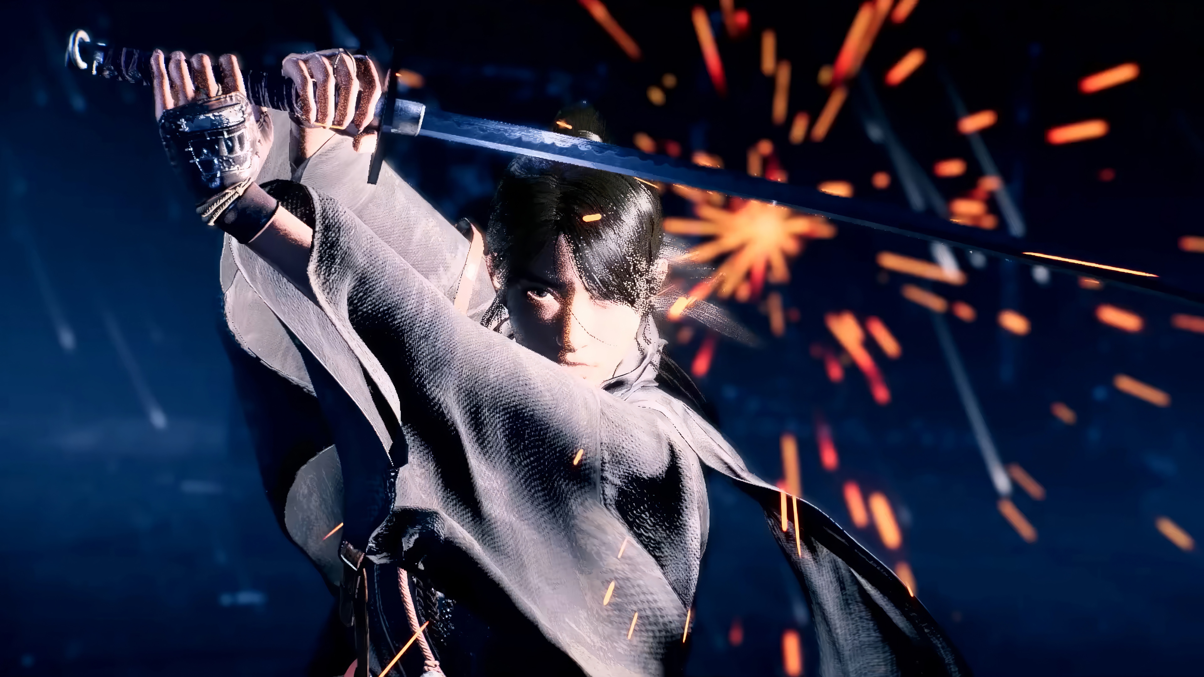 Rise of the Ronin Video Game Katana 4K HD Wallpaper
