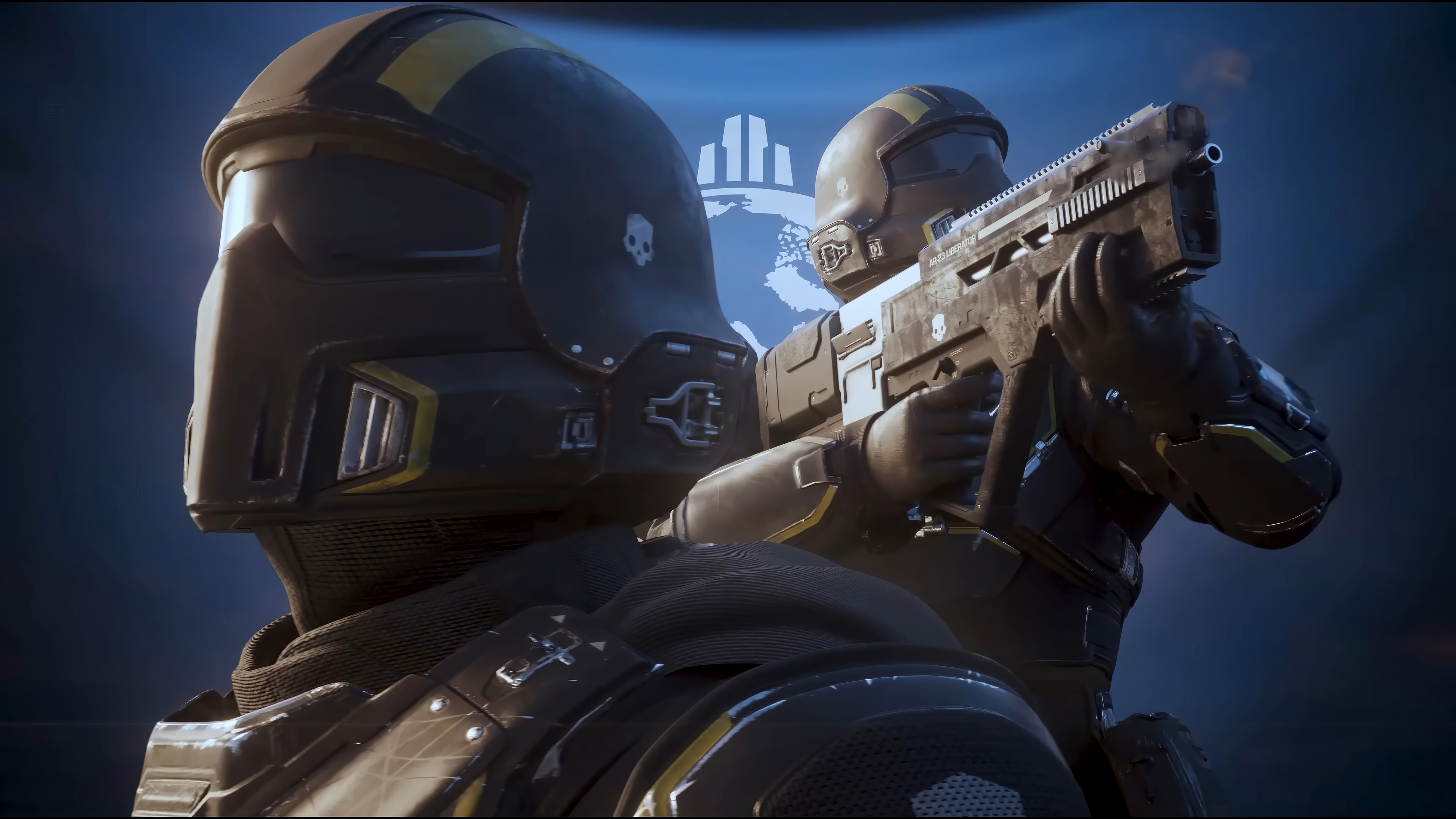 Helldivers 2 soldiers in 4K HD Wallpaper