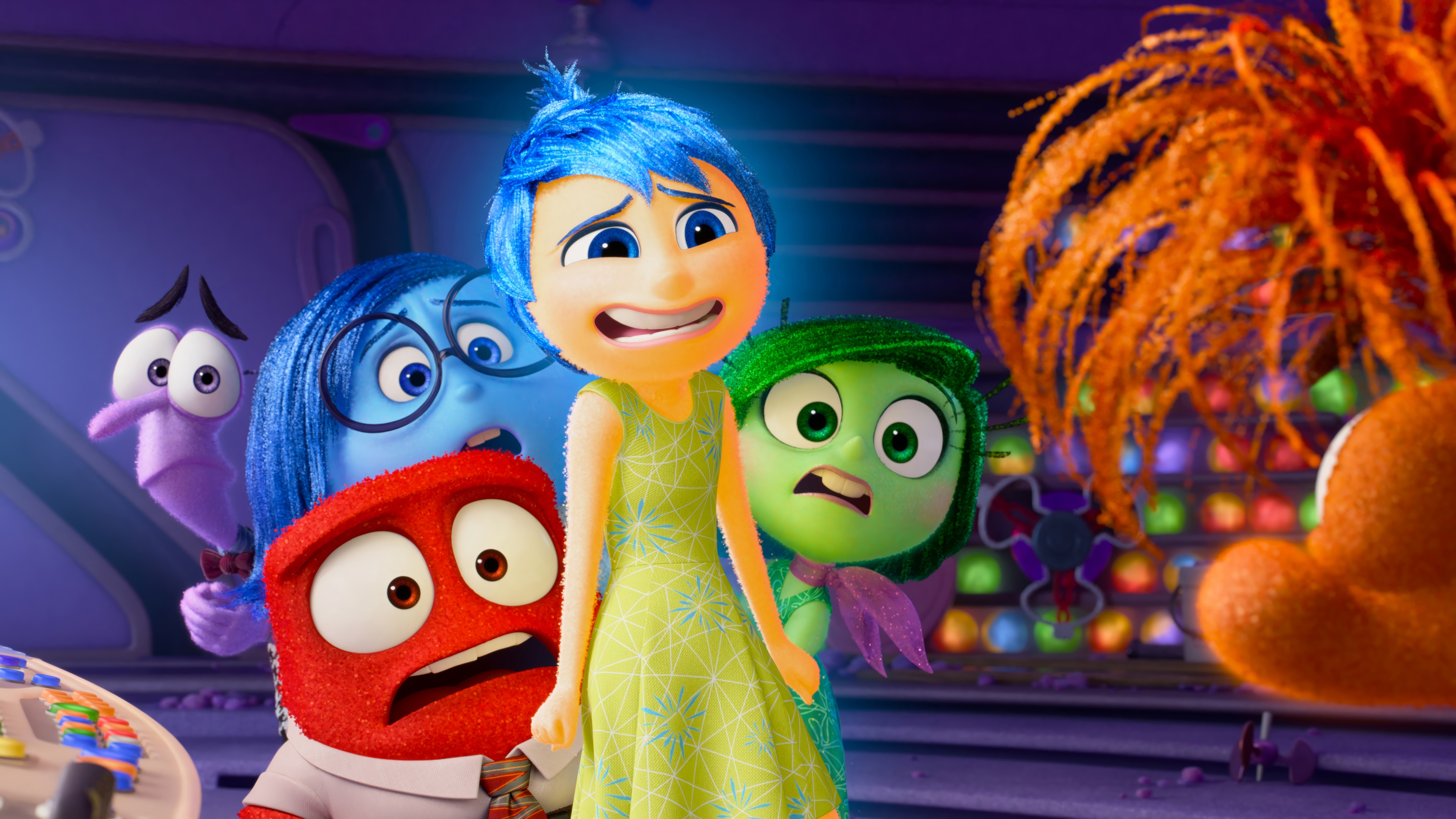 Inside Out 2 4K HD Wallpaper