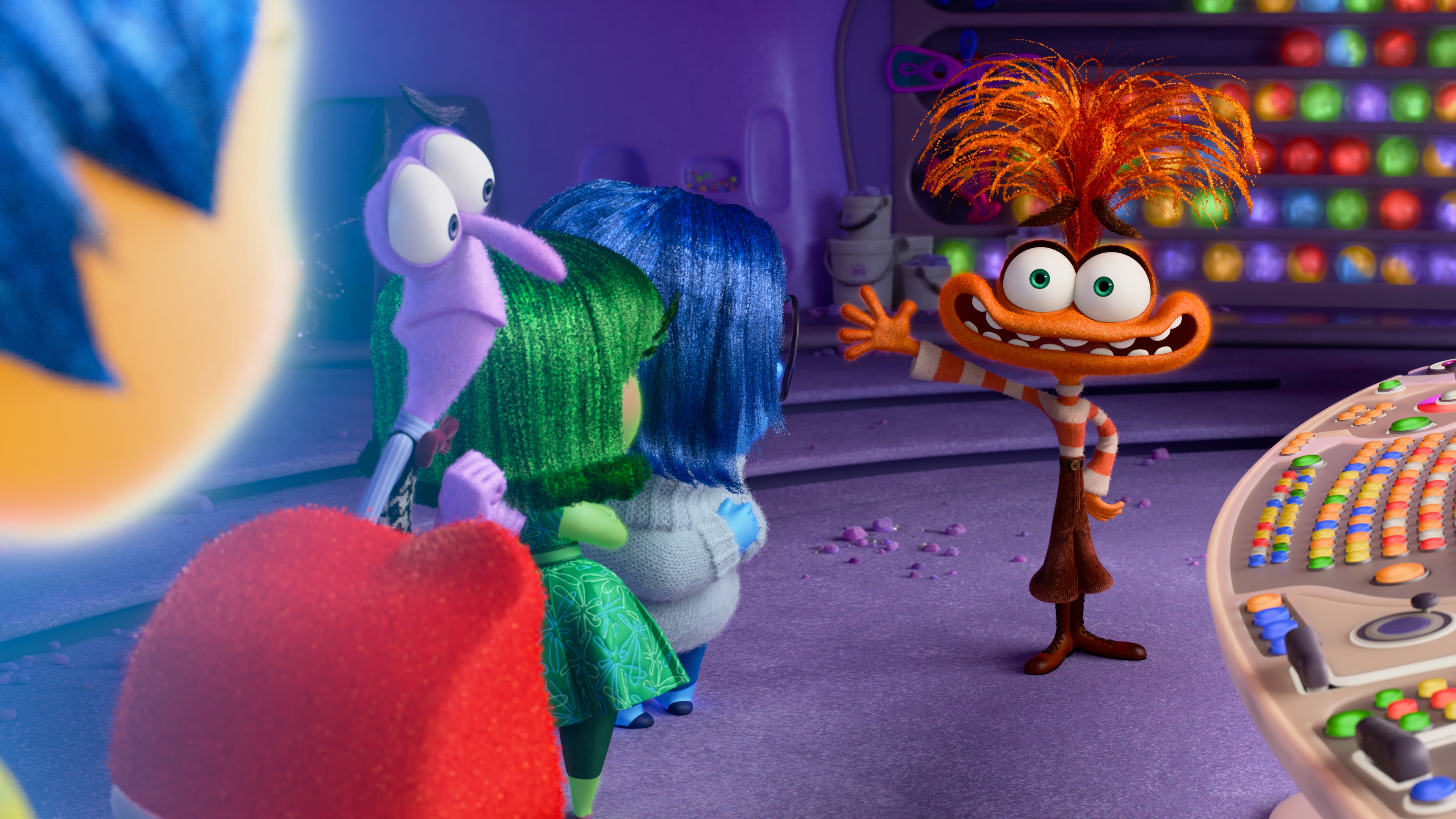 Inside Out 2 4K HD Wallpaper