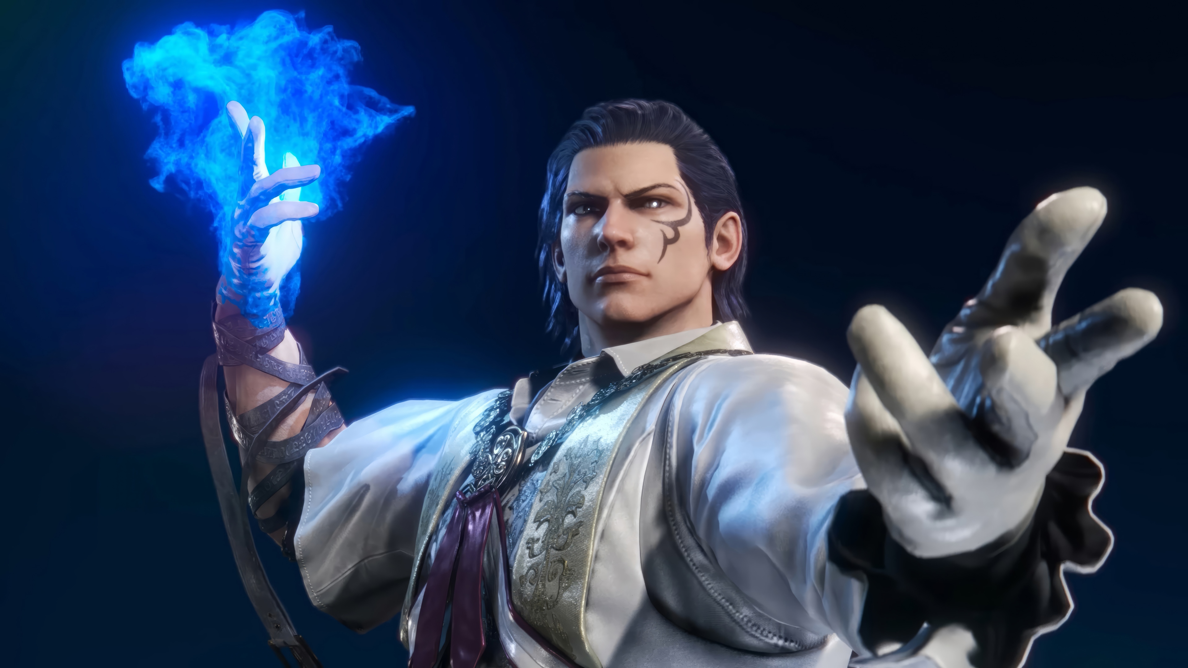 Claudio Serafino from Tekken 8 casting magic HD Wallpaper