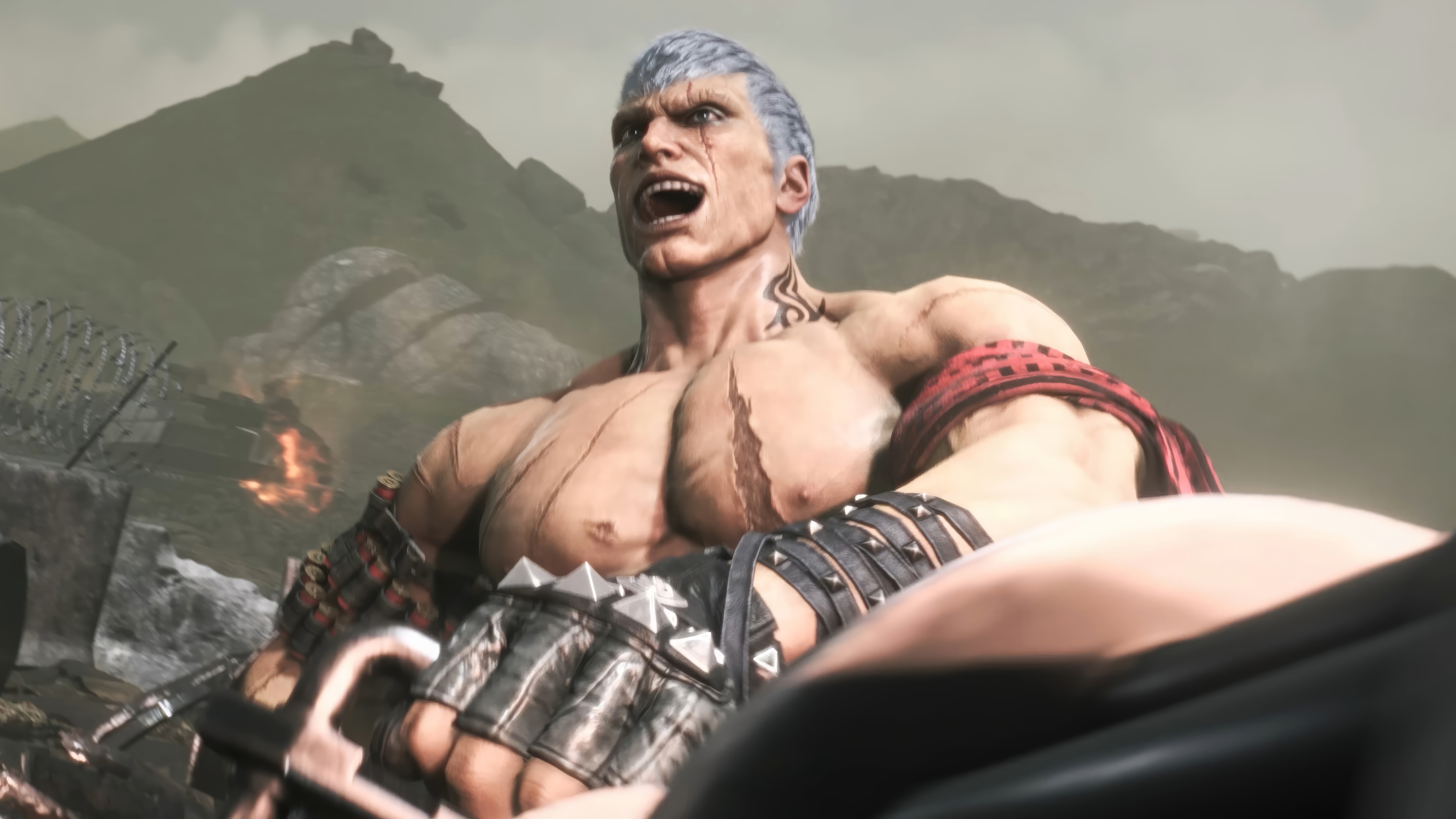 Brian Fury in Tekken 8 4K HD Wallpaper