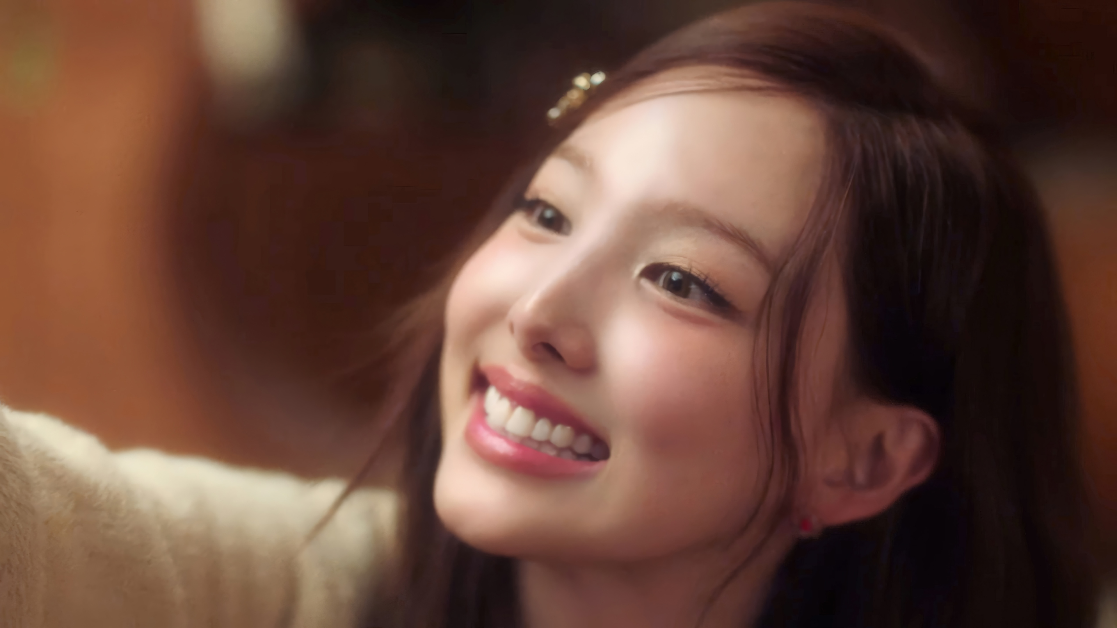Nayeon from TWICE smiling in 4K HD Wallpaper