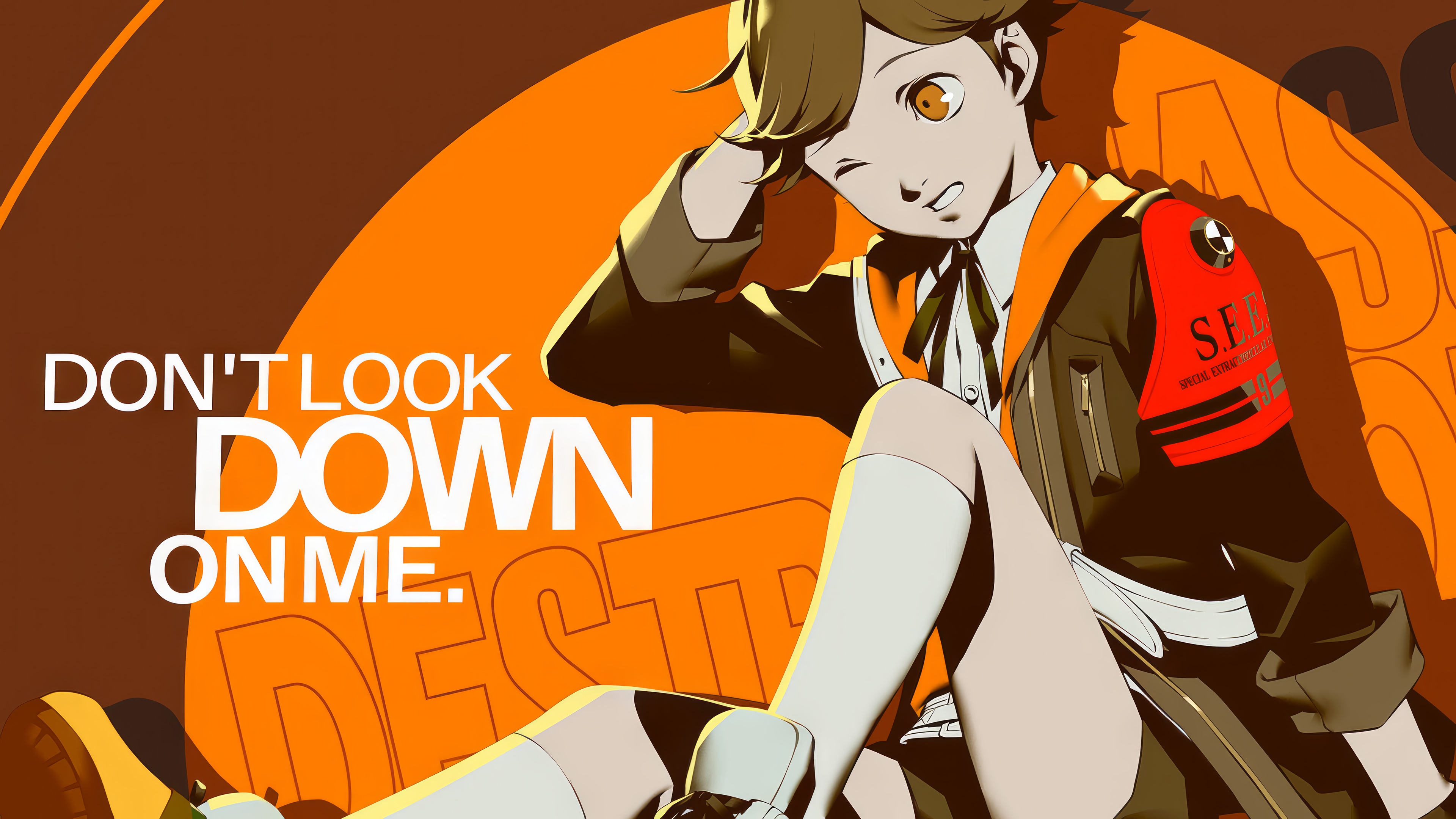 Ken Amada from Persona 3 Reload 4K HD Wallpaper