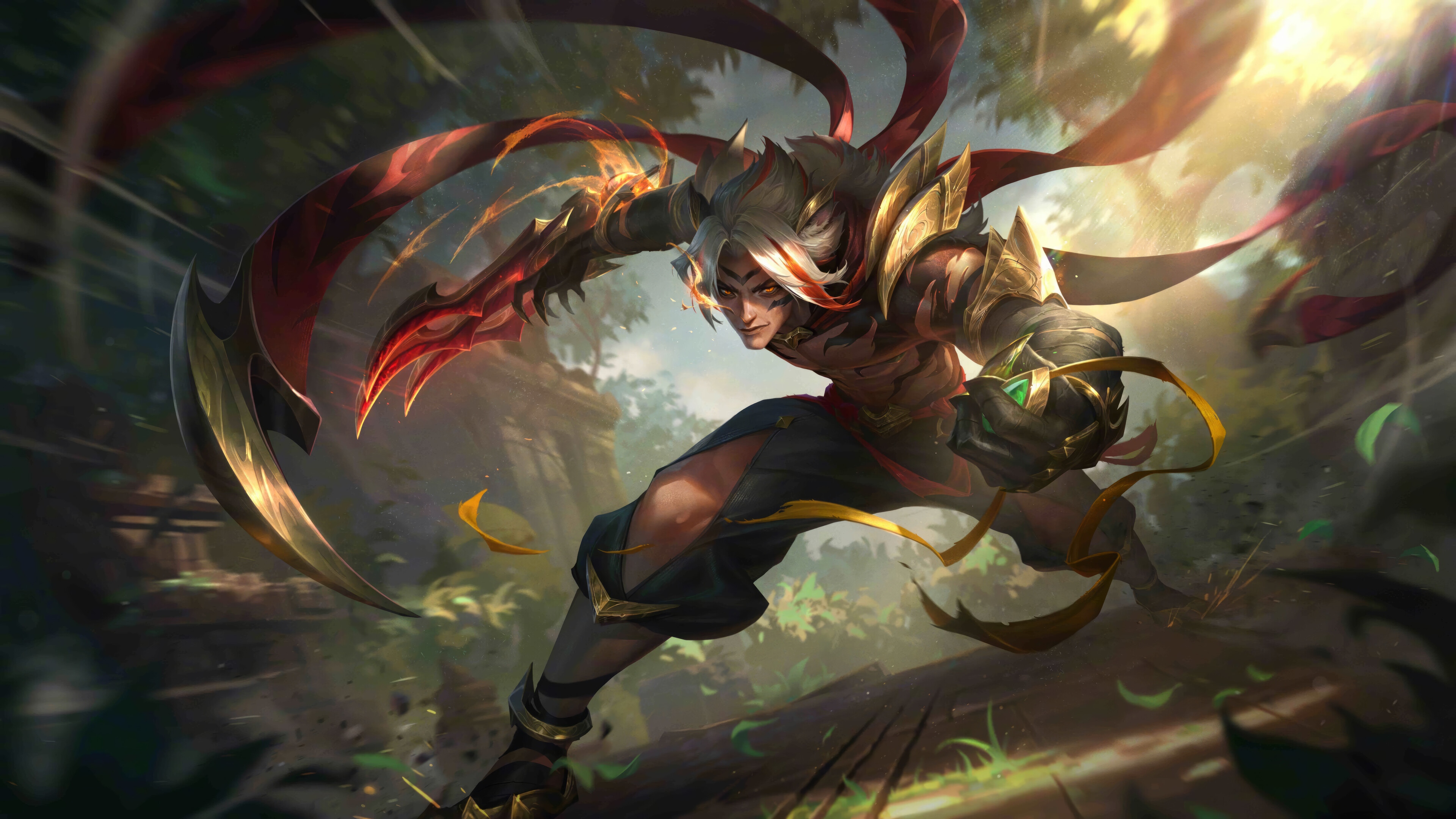 Talon from League of Legends in Primal Ambush skin HD Wallpaper