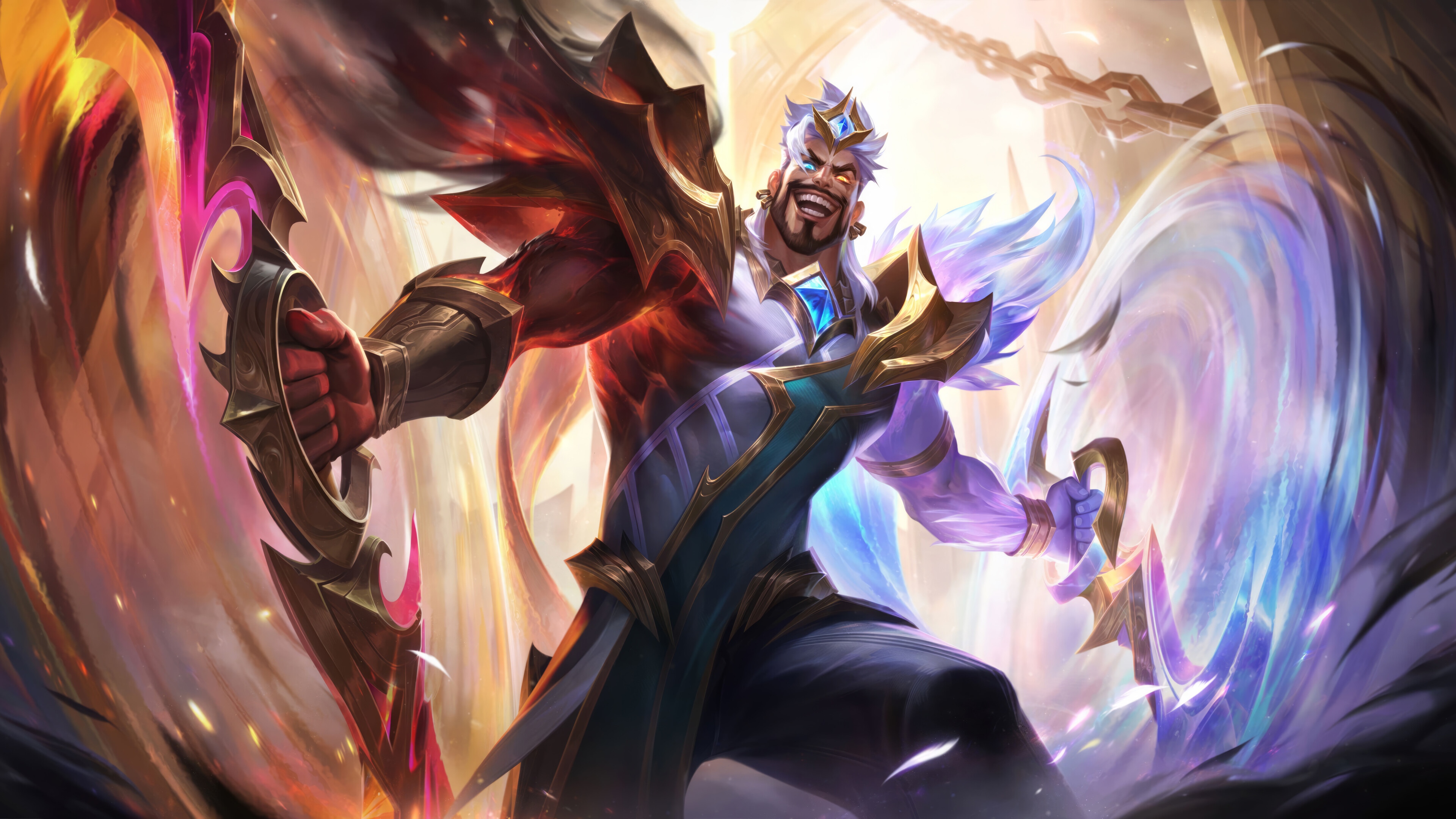 Dawnbringer Draven from League of Legends 4K HD Wallpaper