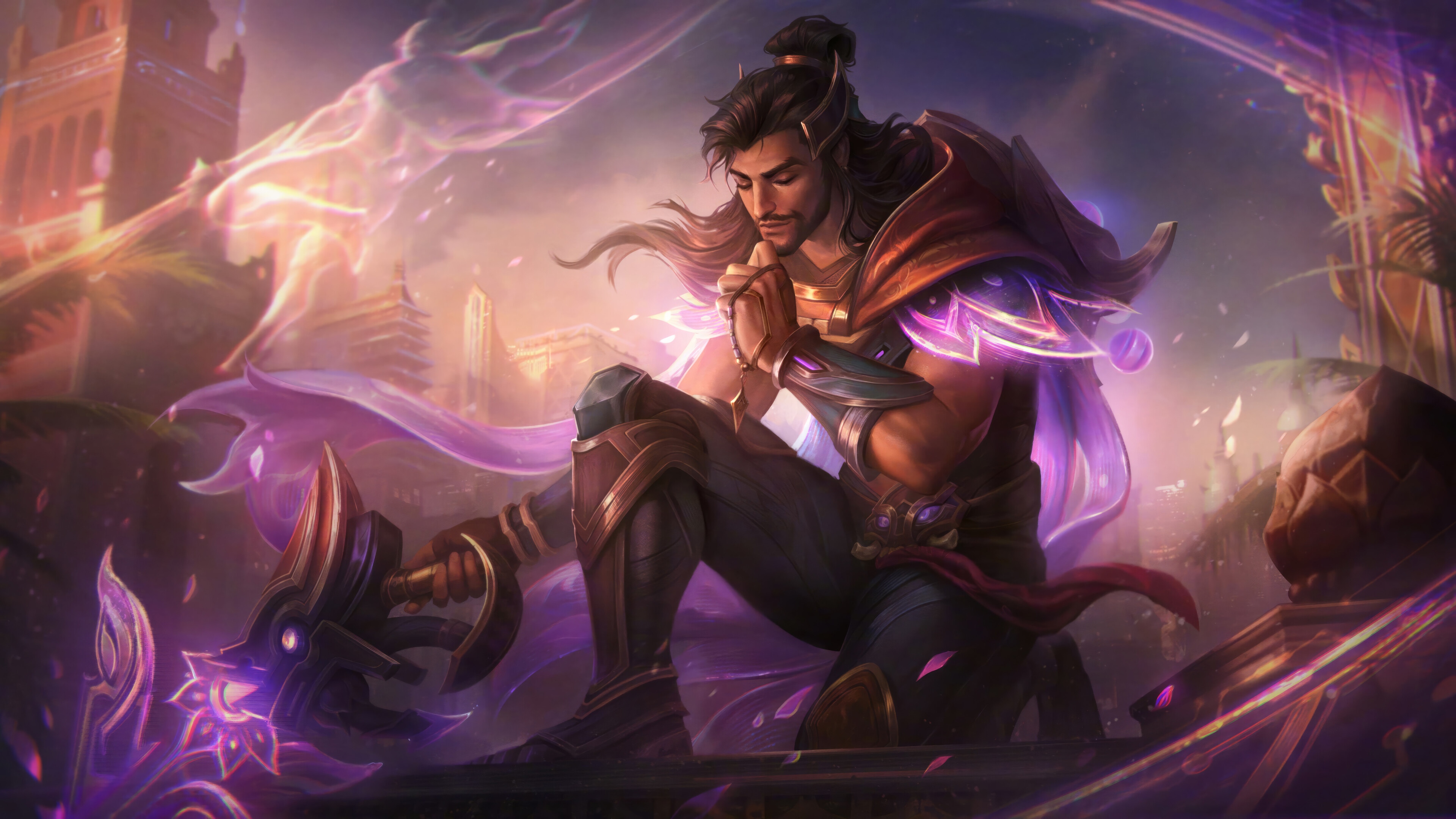 Akshan in League of Legends Splash Art 4K HD Wallpaper