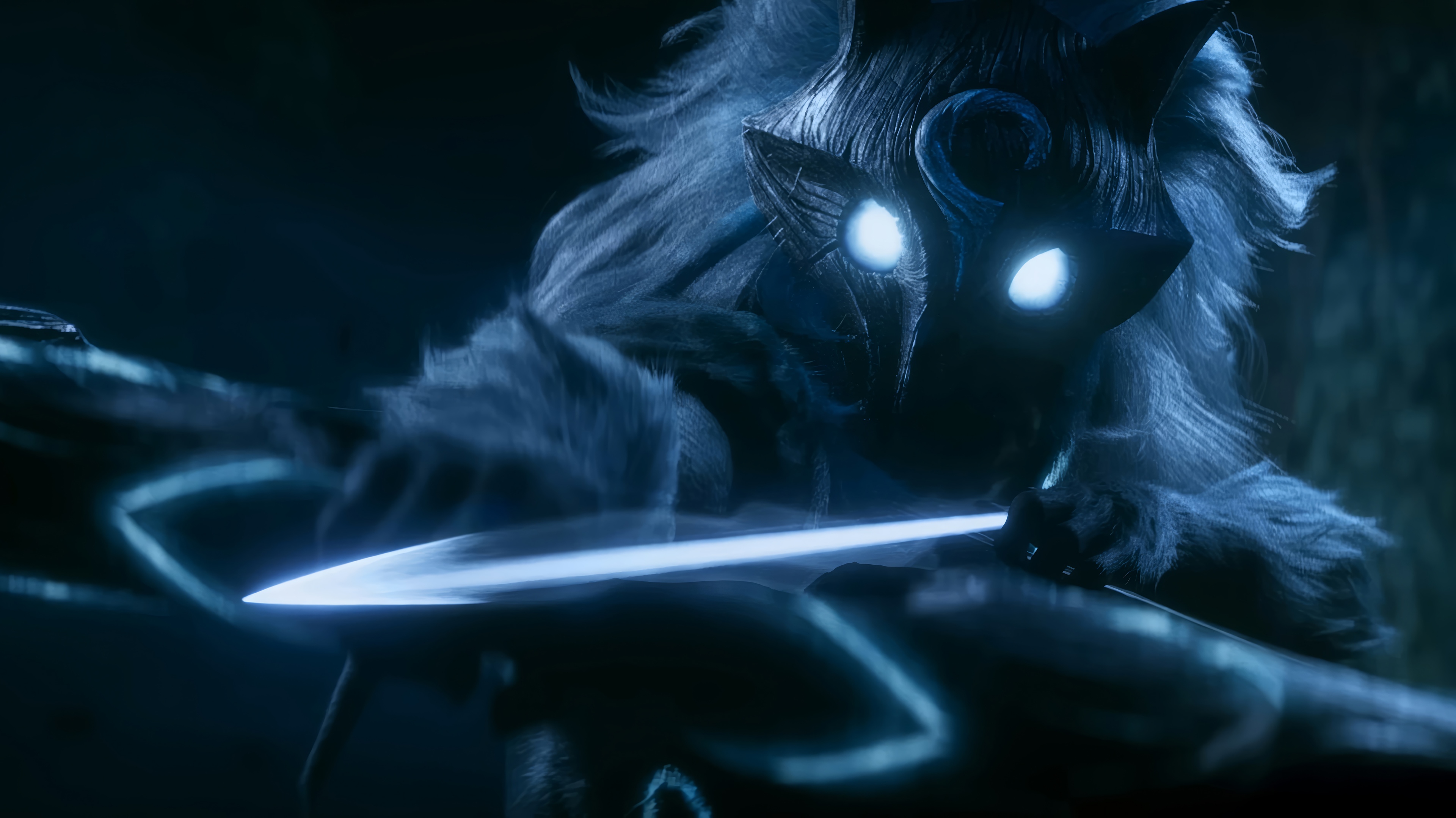 Kindred from League of Legends 4K HD Wallpaper