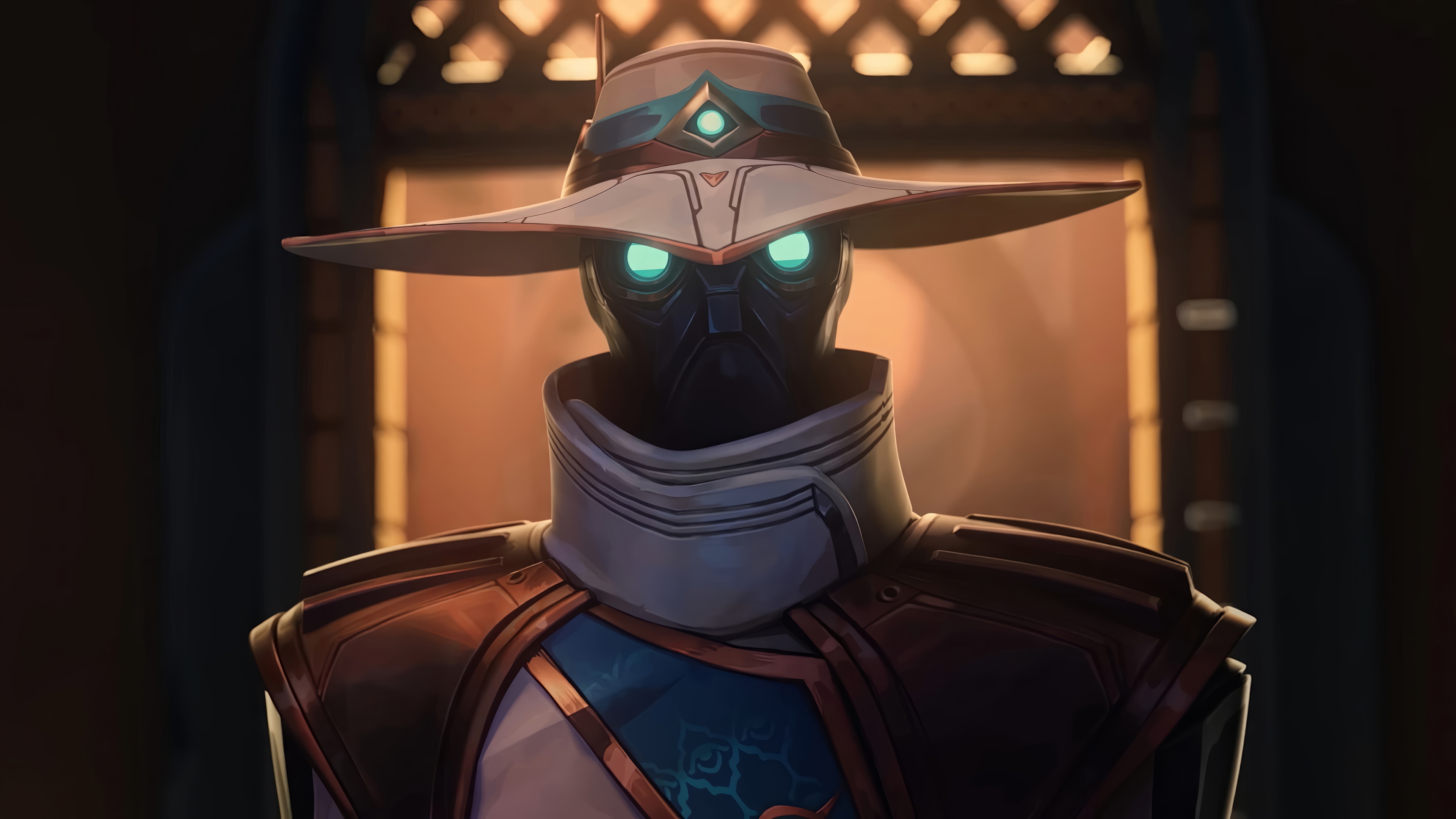 Cypher from Valorant in 4K HD Wallpaper