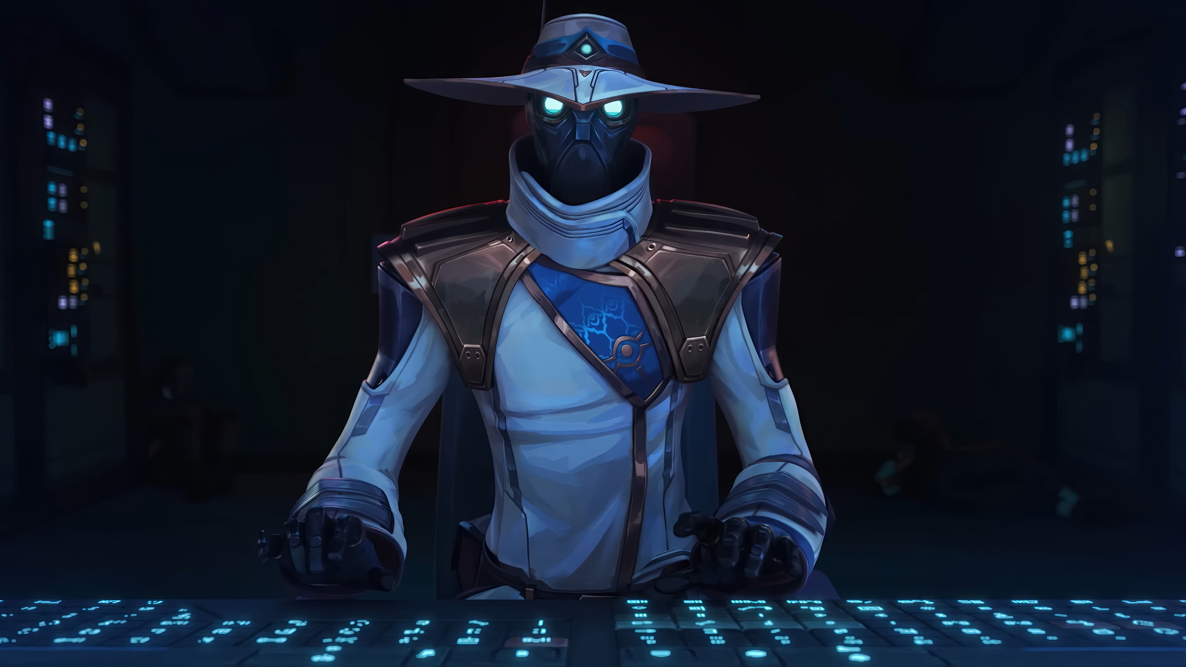 Cypher from Valorant in 4K HD Wallpaper