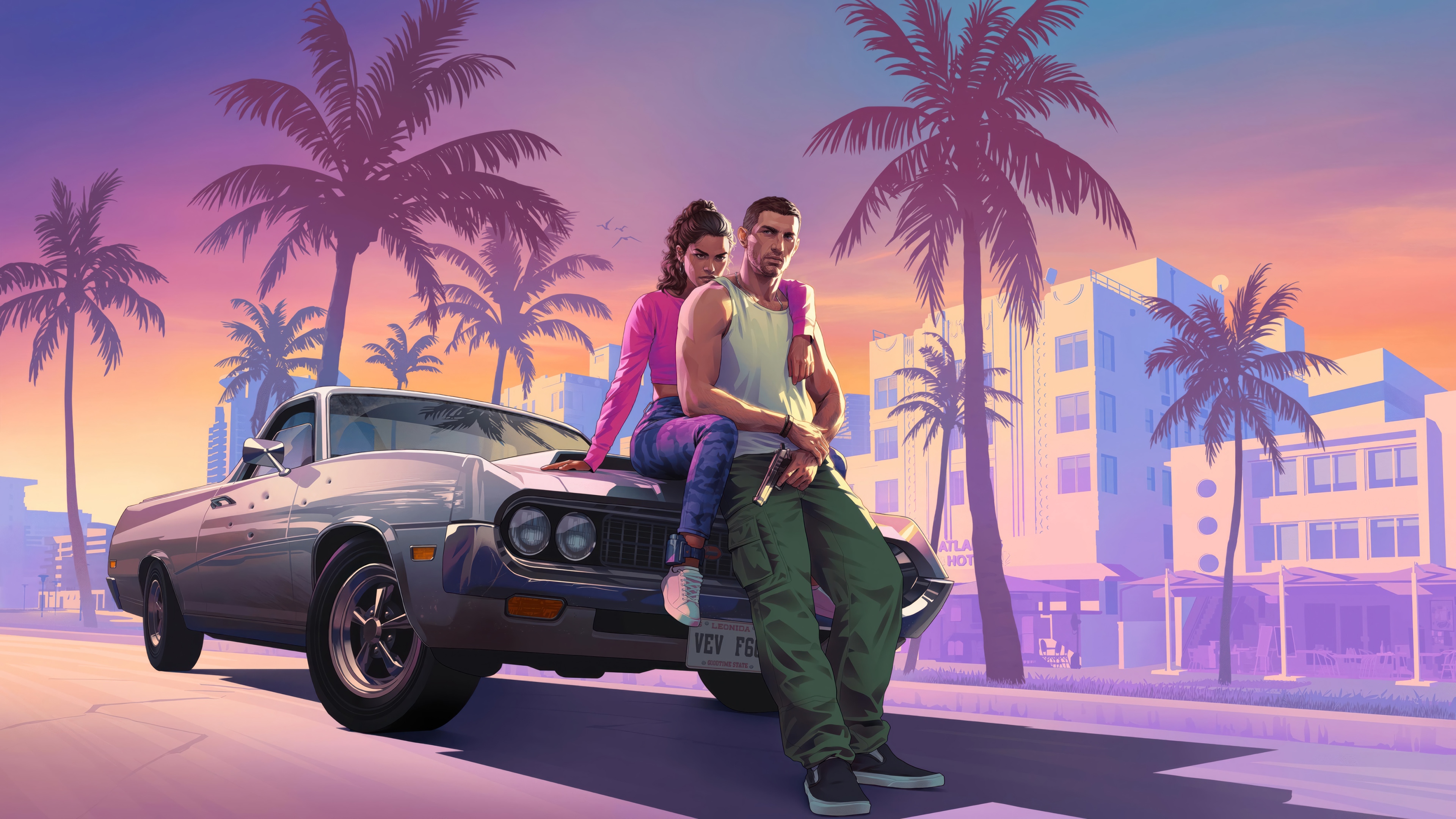 Grand Theft Auto 6 4K HD Wallpaper