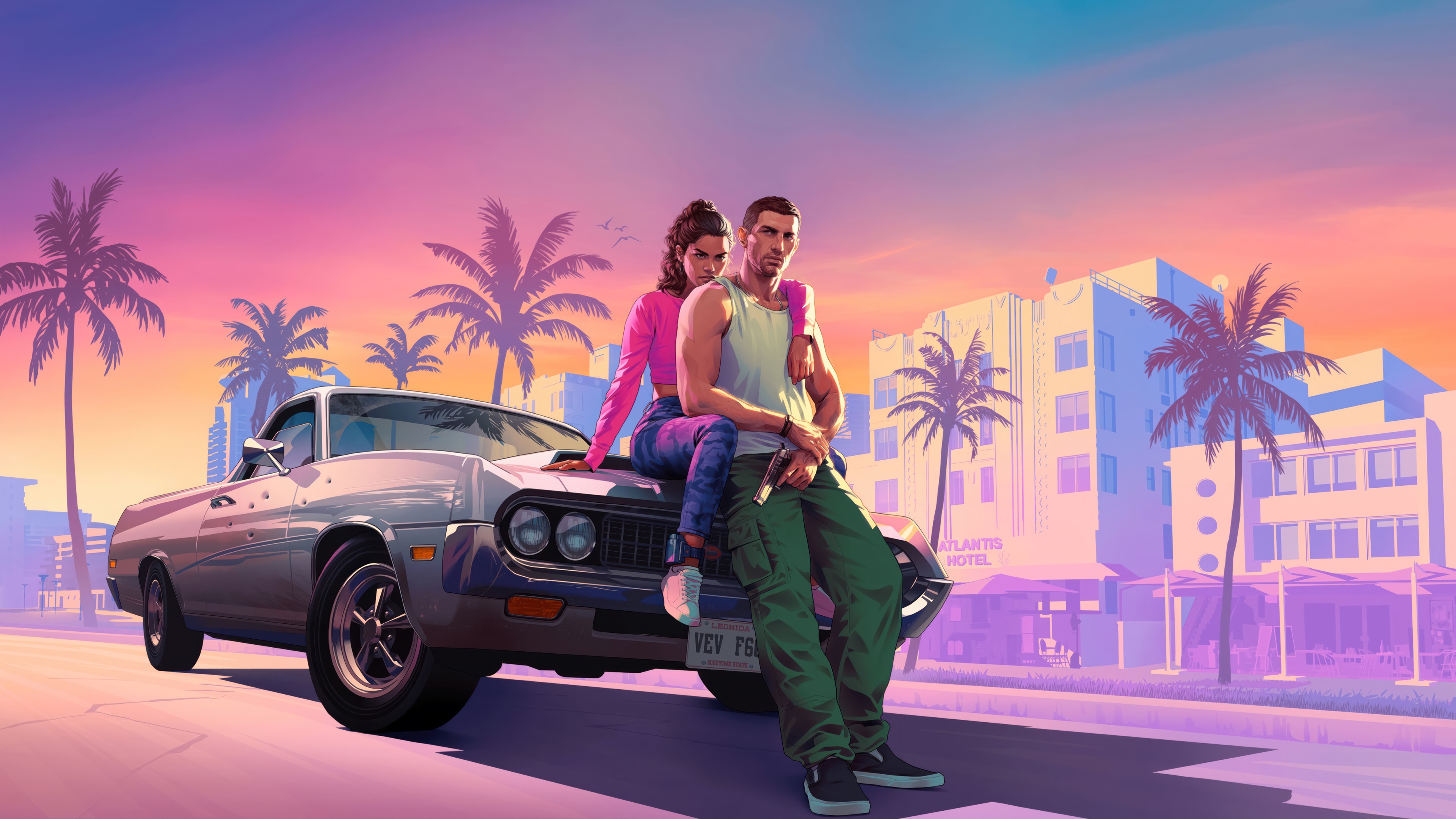 Grand Theft Auto 6 4K HD Wallpaper