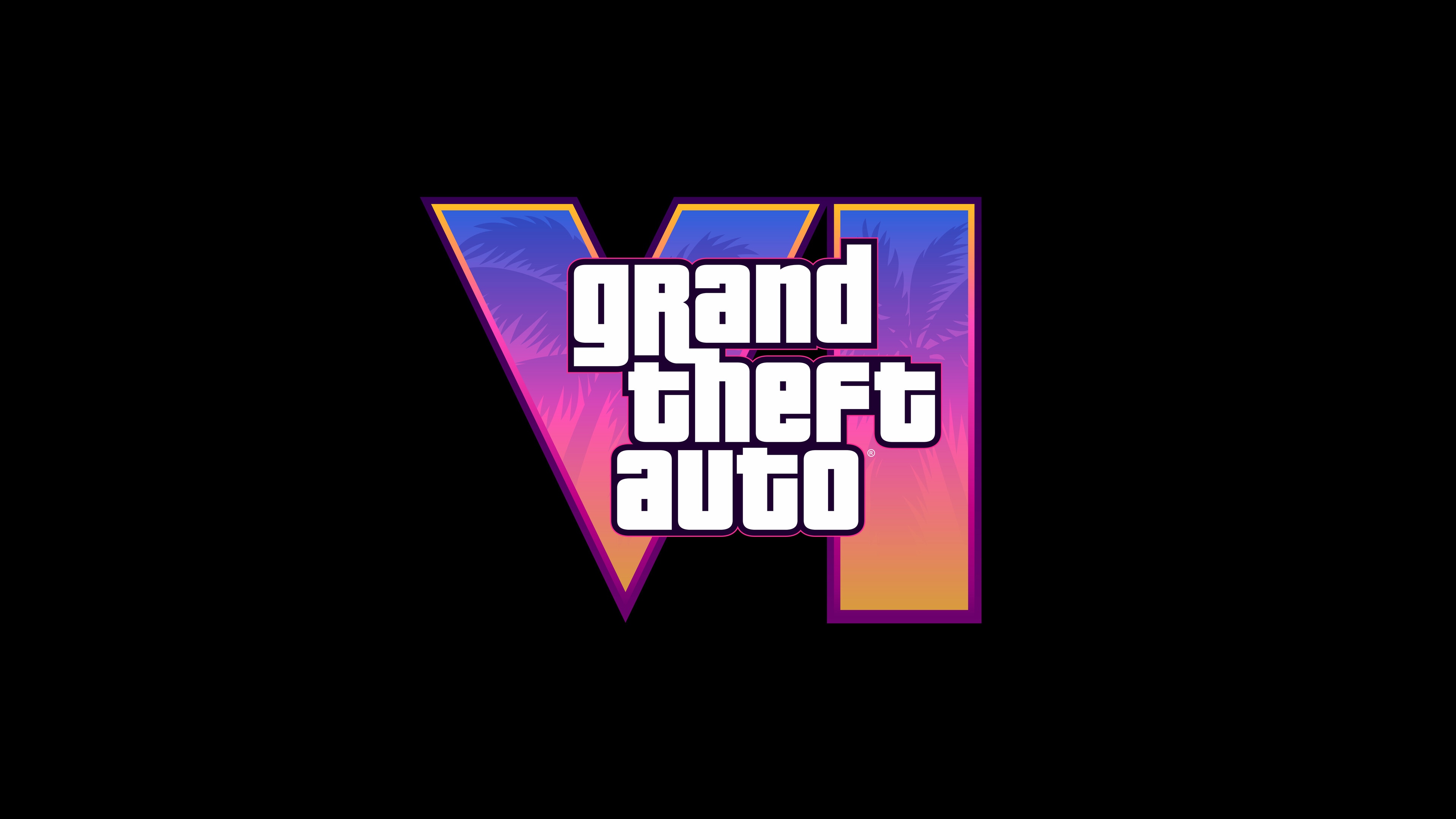 Grand Theft Auto 6 Logo HD Wallpaper