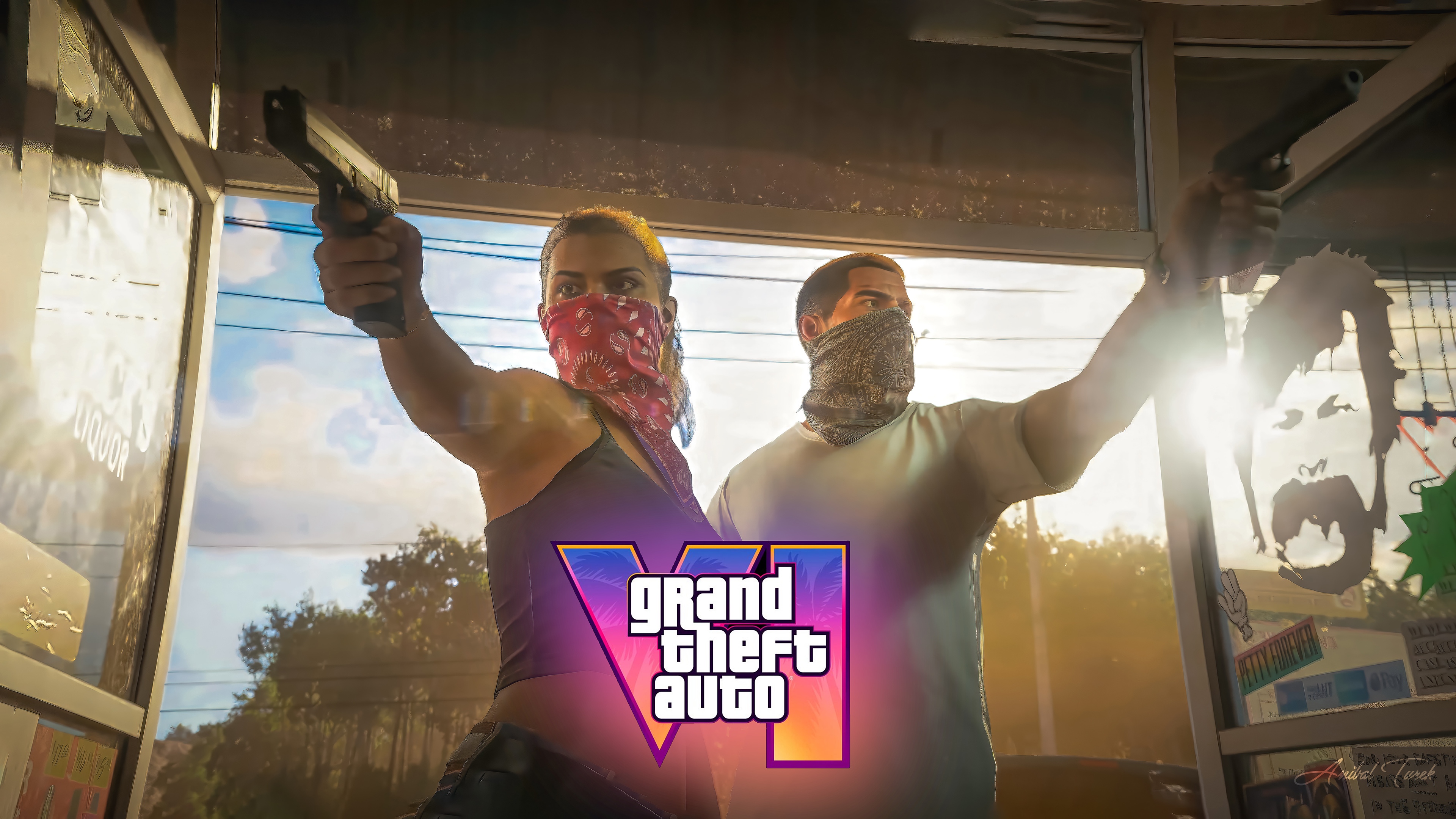 Grand Theft Auto 6 4K HD Wallpaper