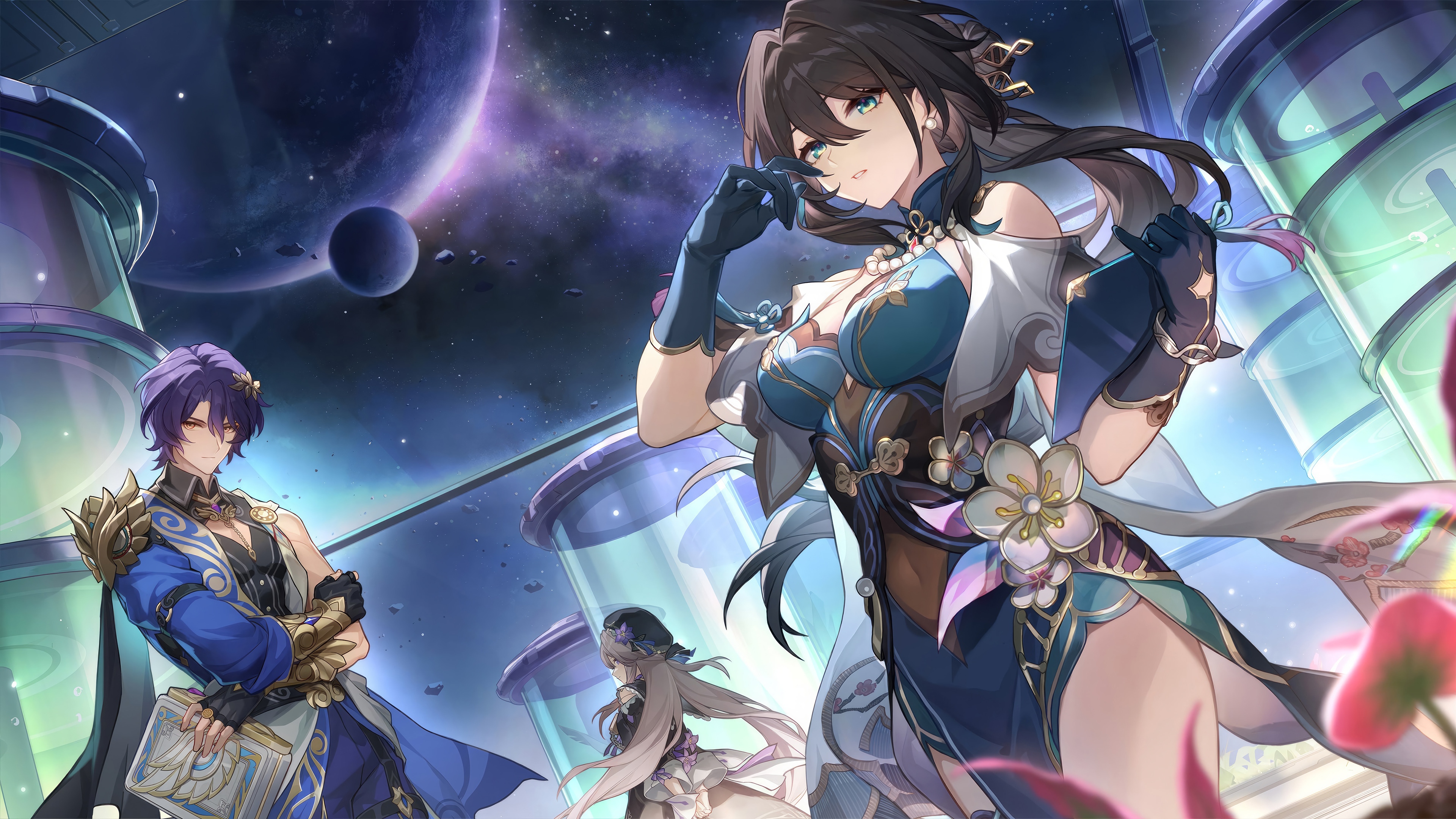 Ruan Mei and Dr. Ration in Honkai: Star Rail 4K HD Wallpaper