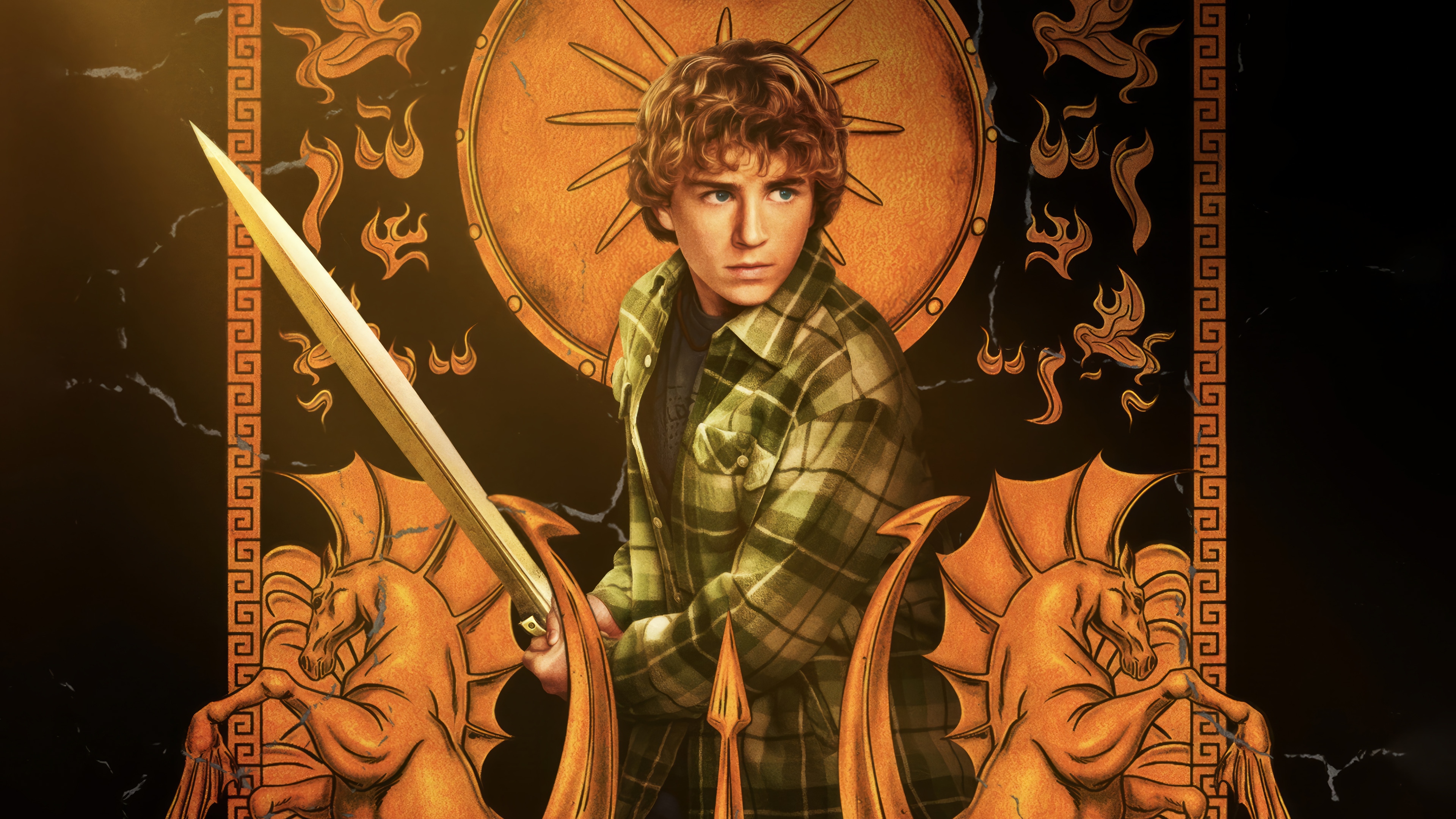 Percy Jackson and the Olympians TV Series 4K HD Wallpaper