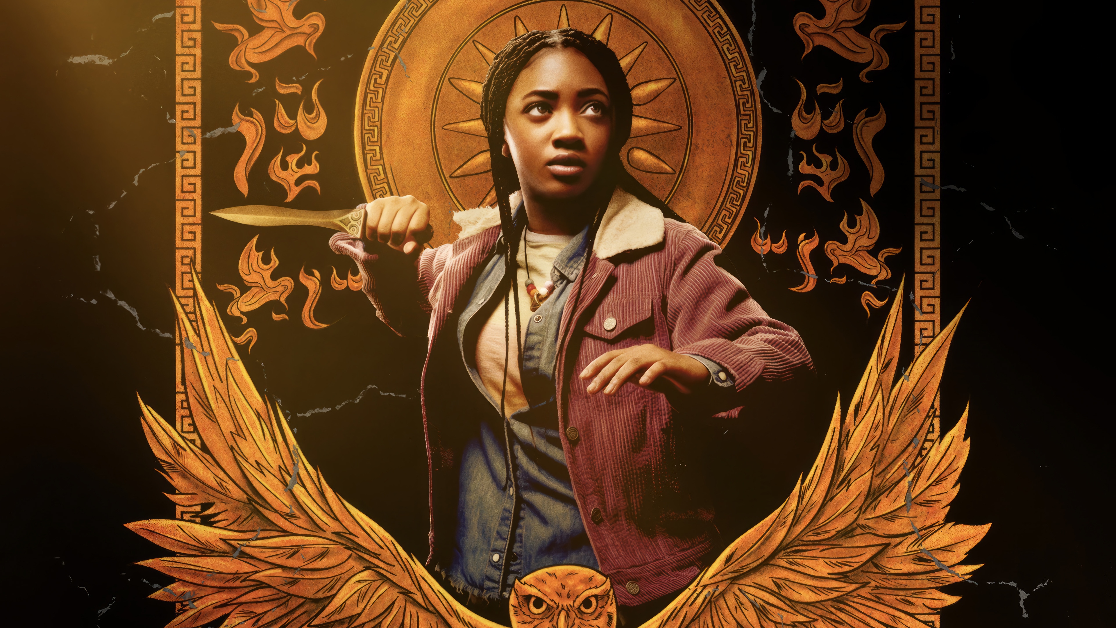 Annabeth Chase in Percy Jackson and the Olympians 4K HD Wallpaper