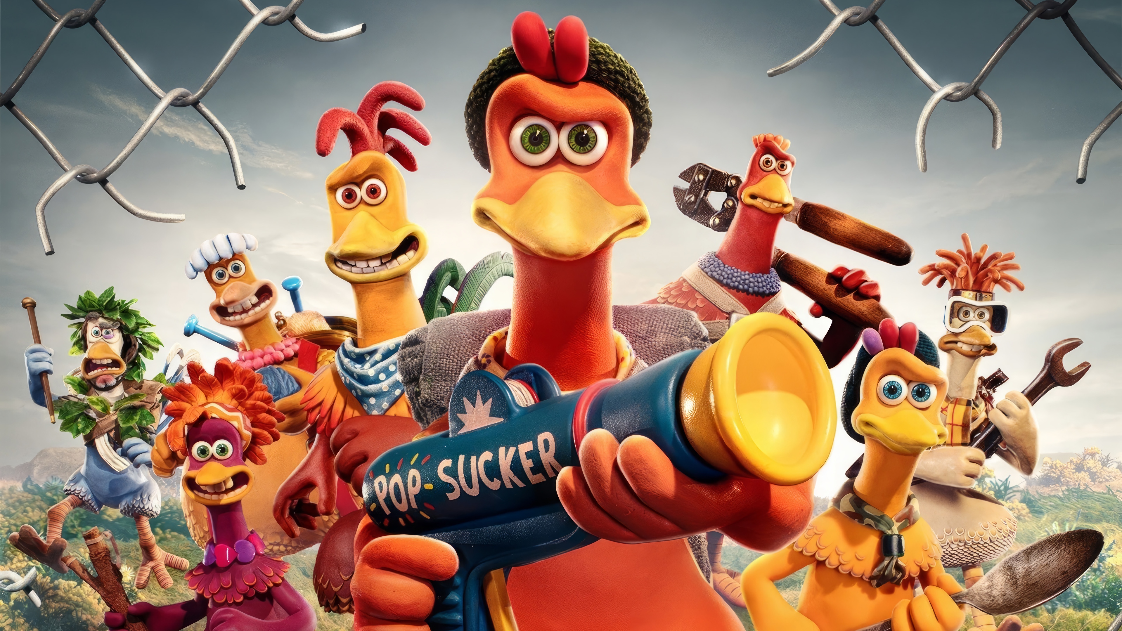 Chicken Run: Dawn of the Nugget 4K HD Wallpaper