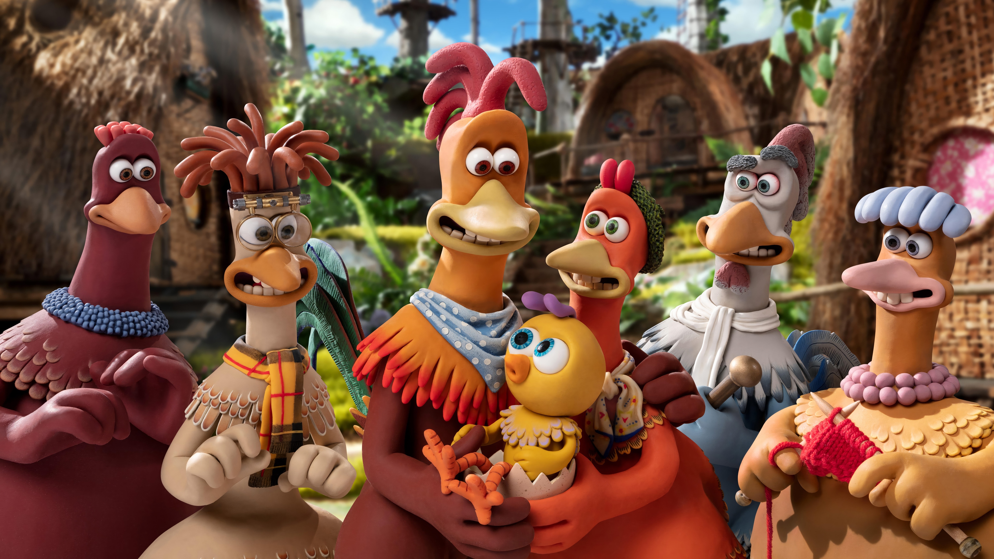 Chicken Run: Dawn of the Nugget 4K HD Wallpaper