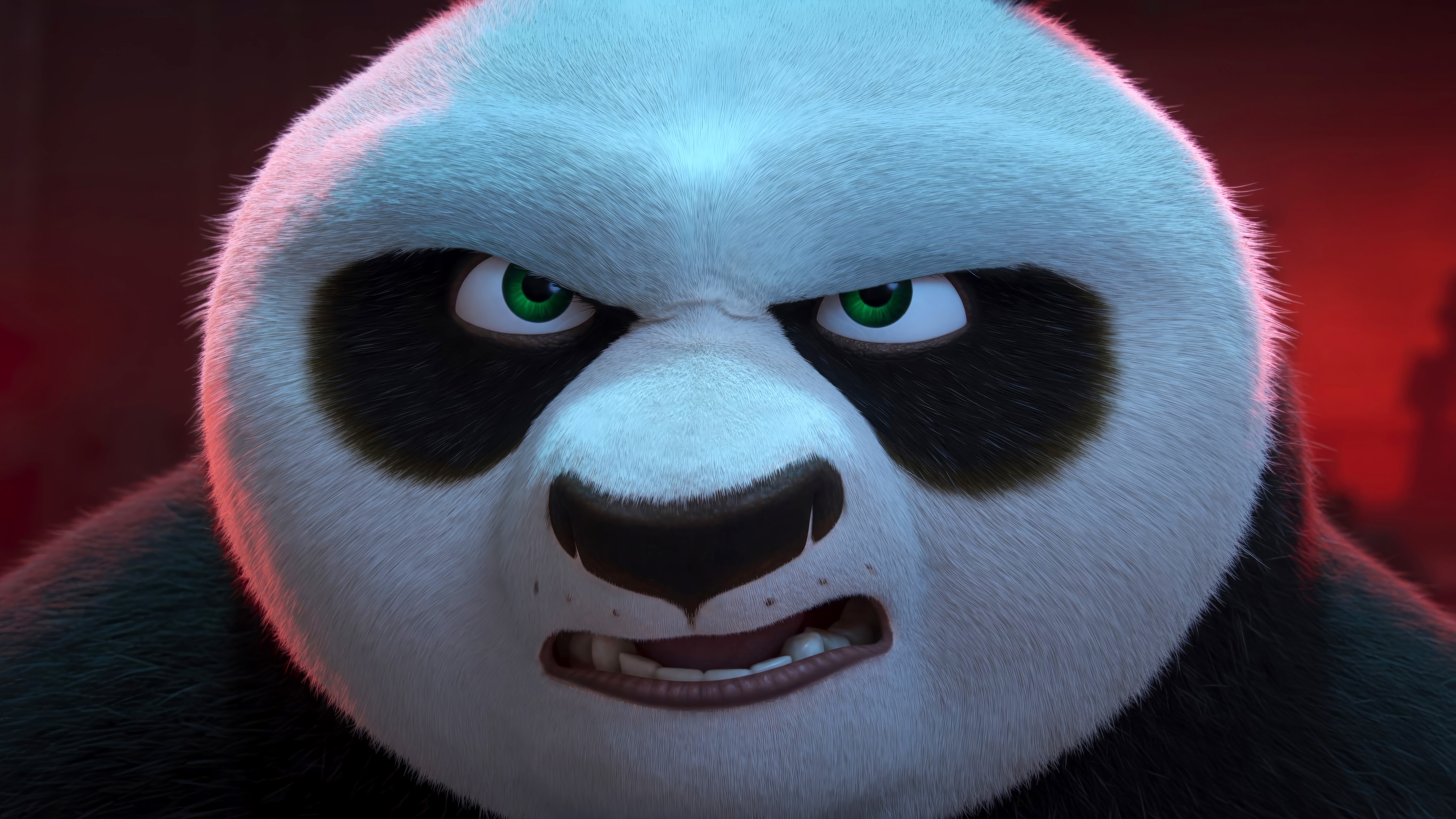 Po from Kung Fu Panda 4K HD Wallpaper