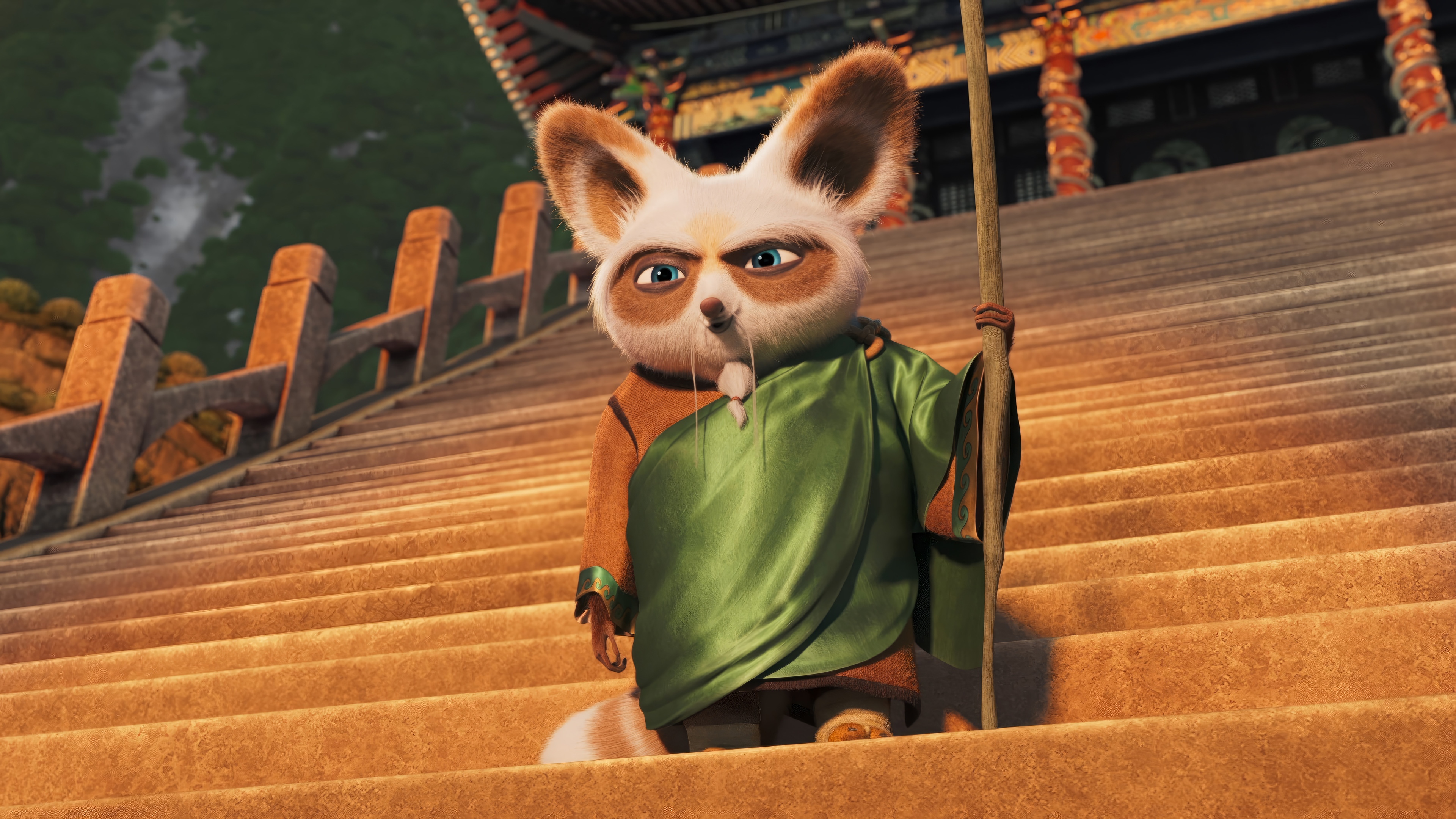 Master Shifu in Kung Fu Panda 4K HD Wallpaper