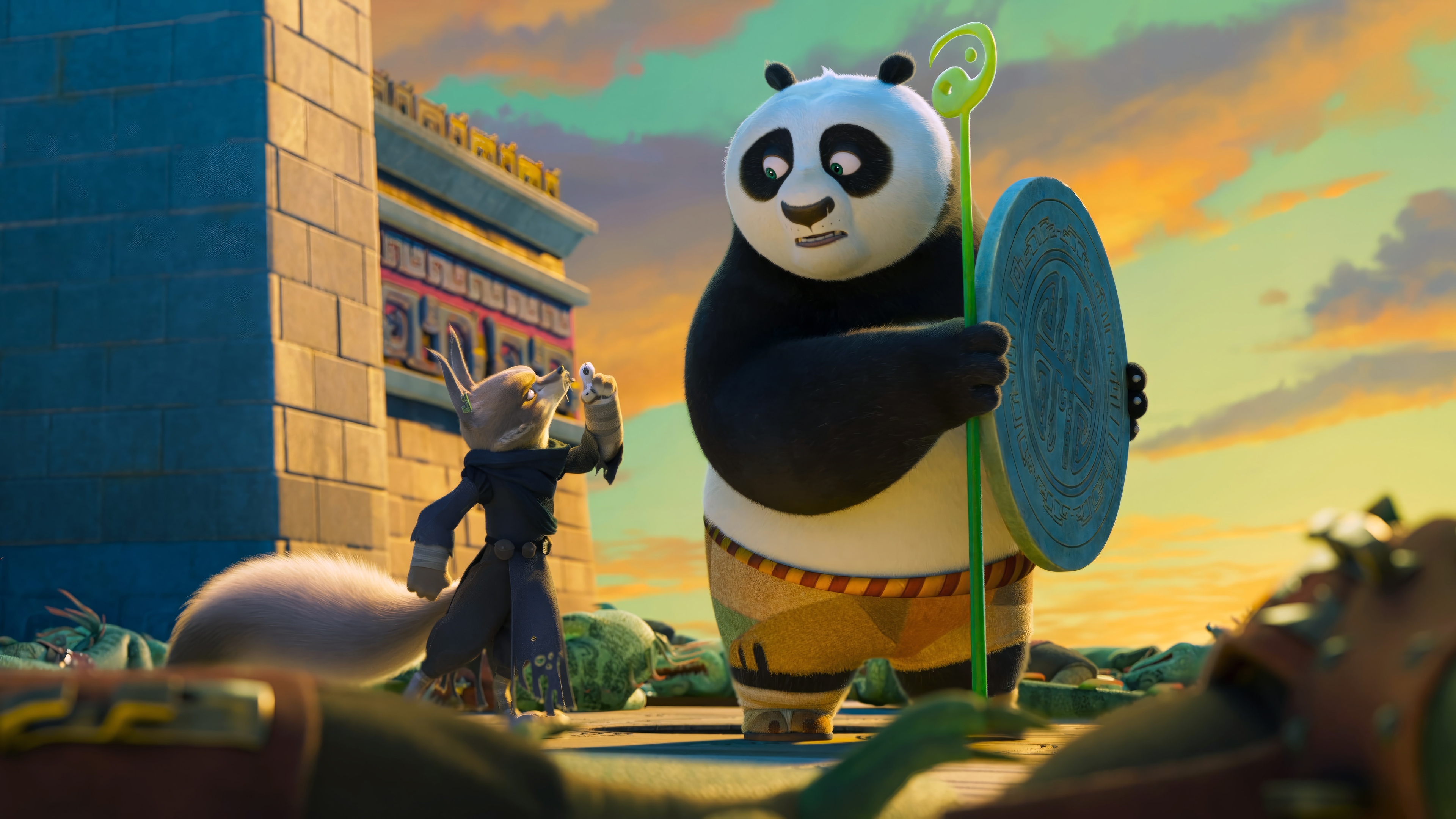 Kung Fu Panda 4 4K HD Wallpaper