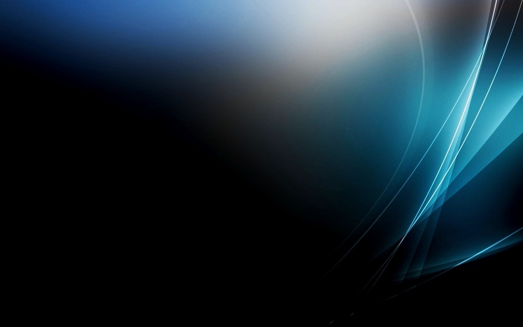 Abstract Blue and Black Lines HD Wallpaper