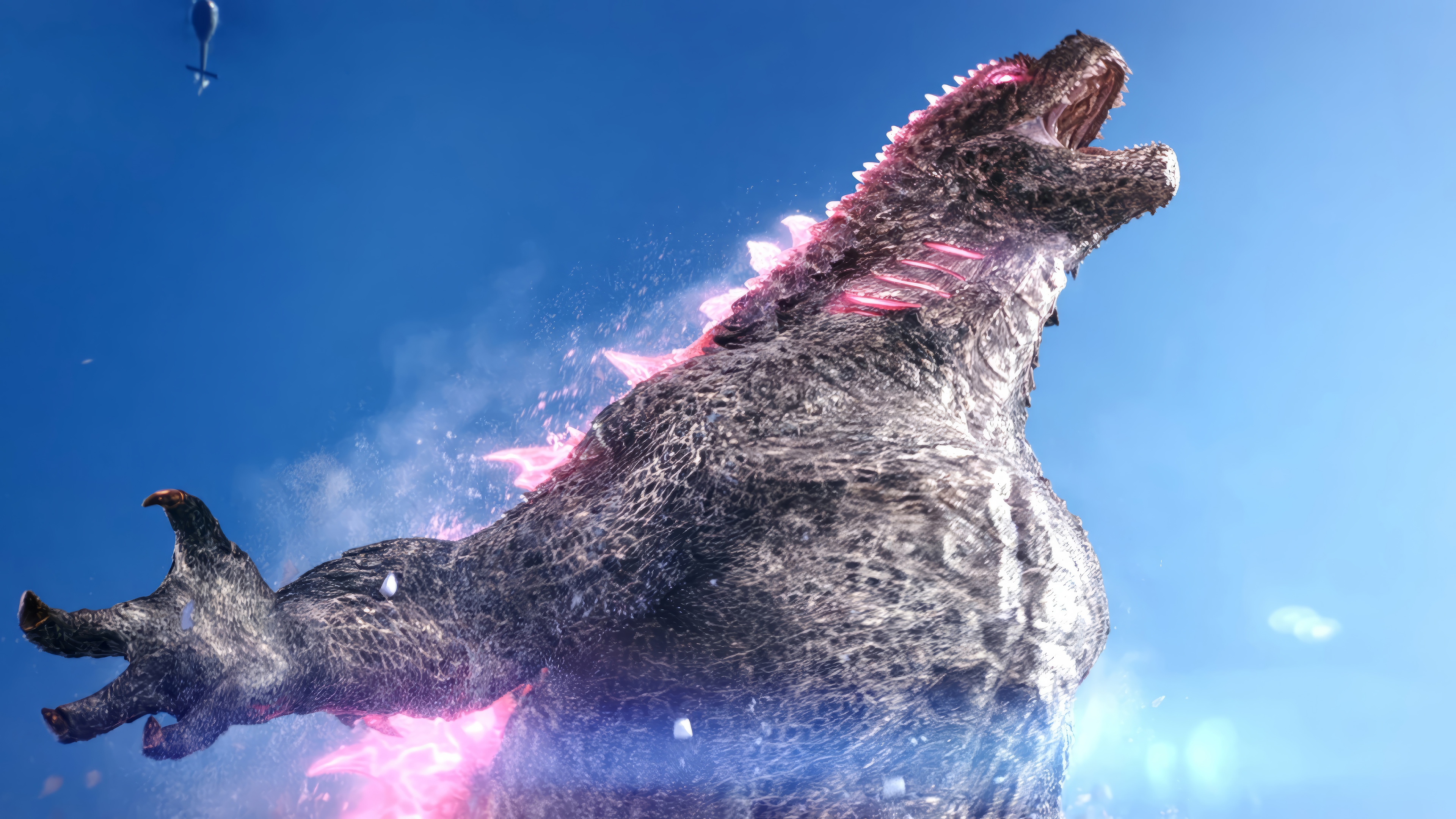 Godzilla in Godzilla x Kong: The New Empire 4K HD Wallpaper