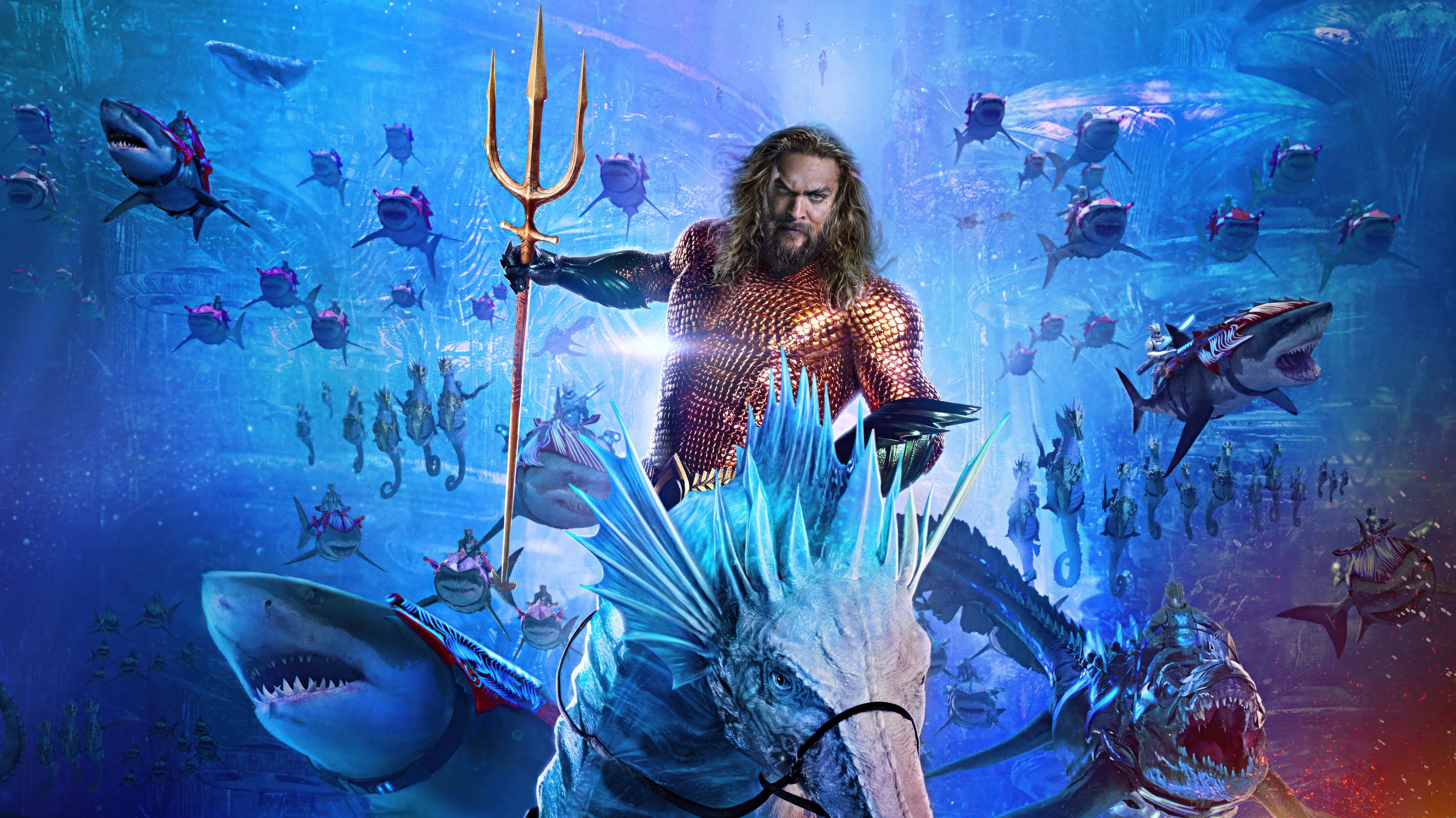 Aquaman and the Lost Kingdom 4K HD Wallpaper