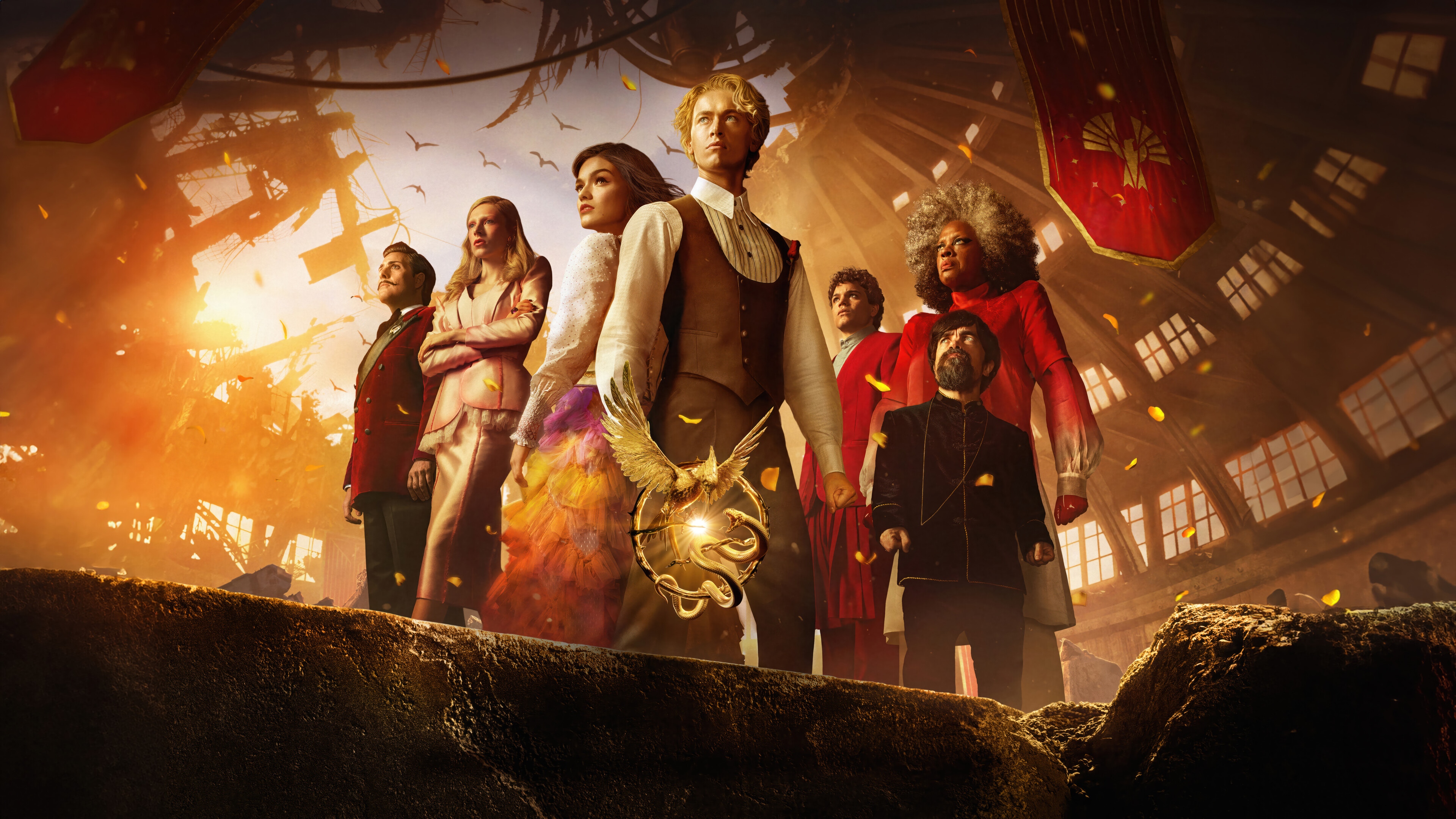 The Hunger Games: The Ballad of Songbirds and Snakes 4K HD Wallpaper