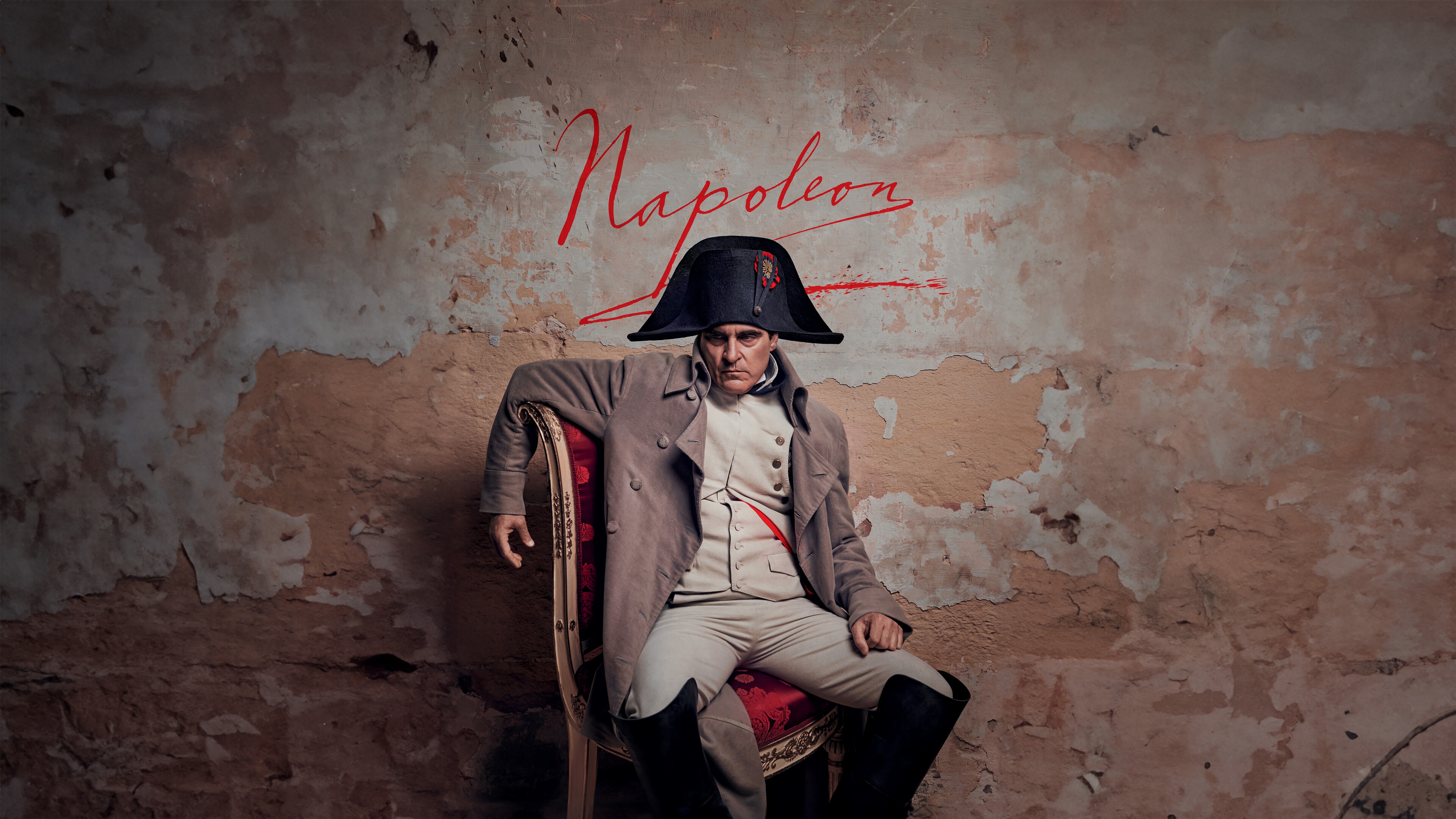 Napoleon 2023 Movie Poster with Joaquin Phoenix HD Wallpaper