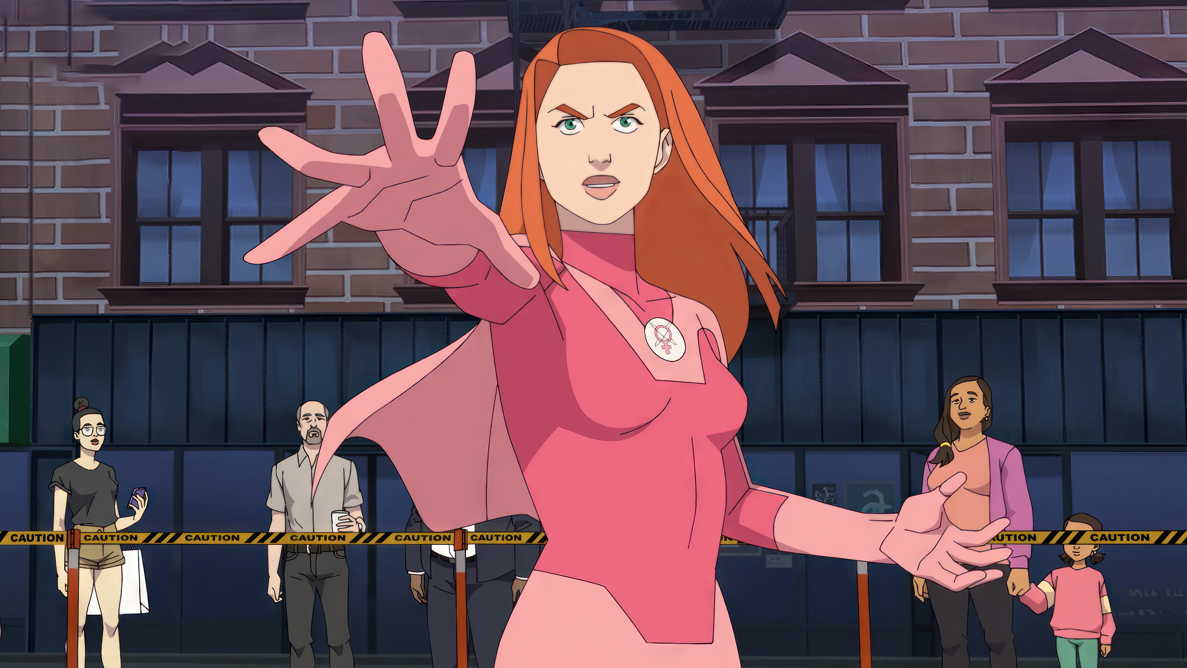 Atom Eve from Invincible in 4K HD Wallpaper