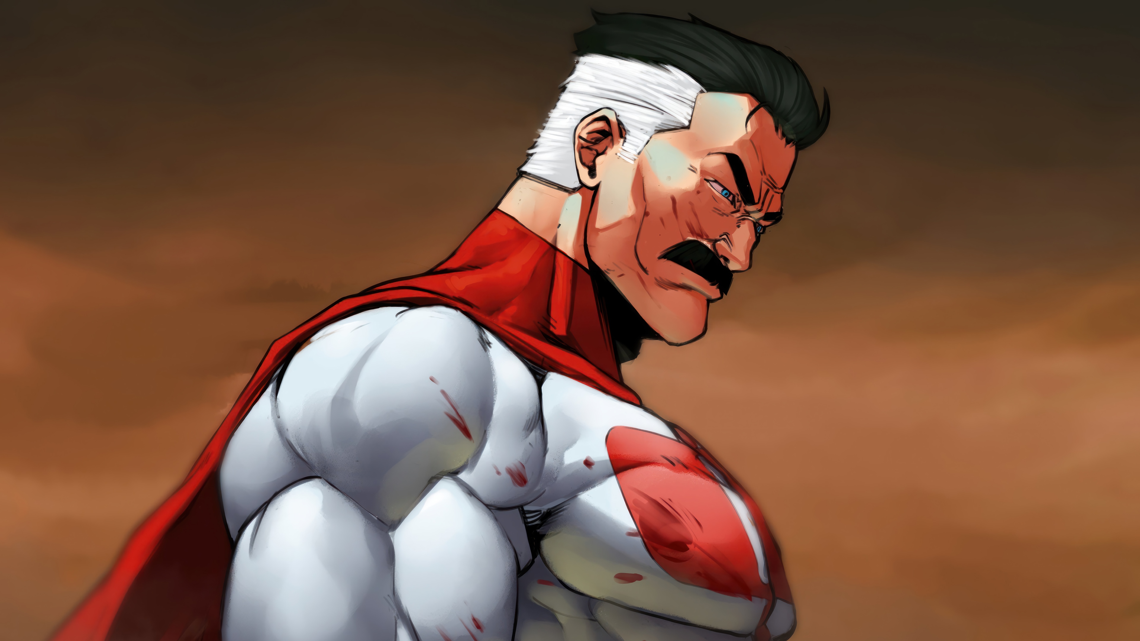 Omni-Man from Invincible 4K HD Wallpaper