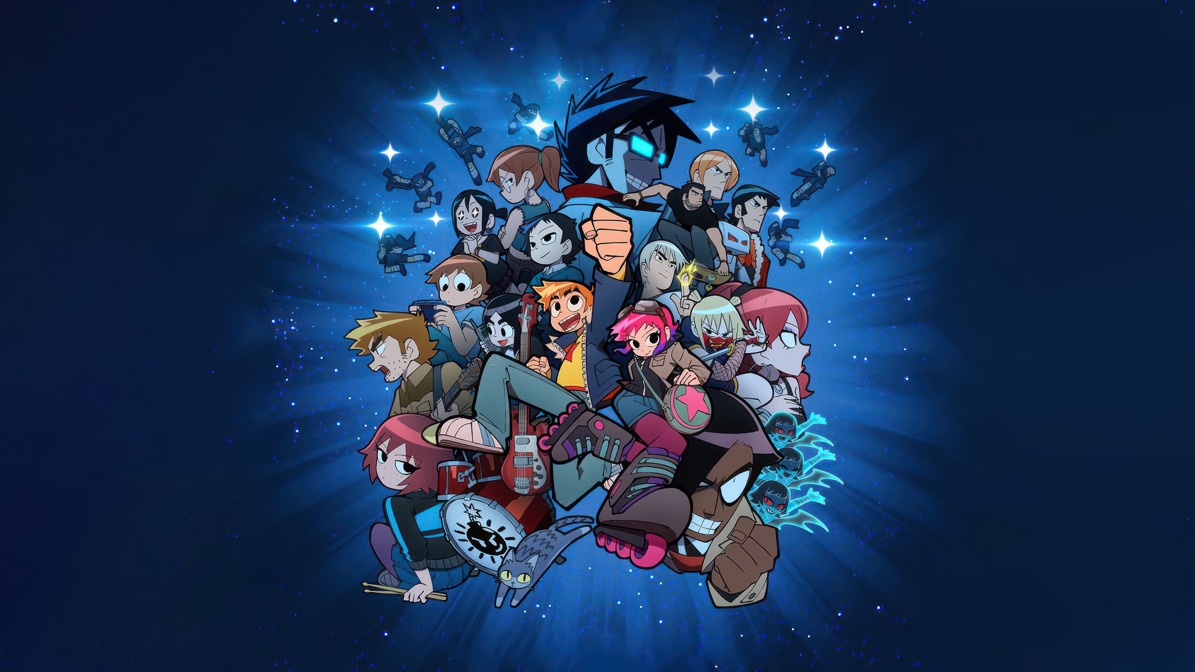 Scott Pilgrim Takes Off 4K HD Wallpaper