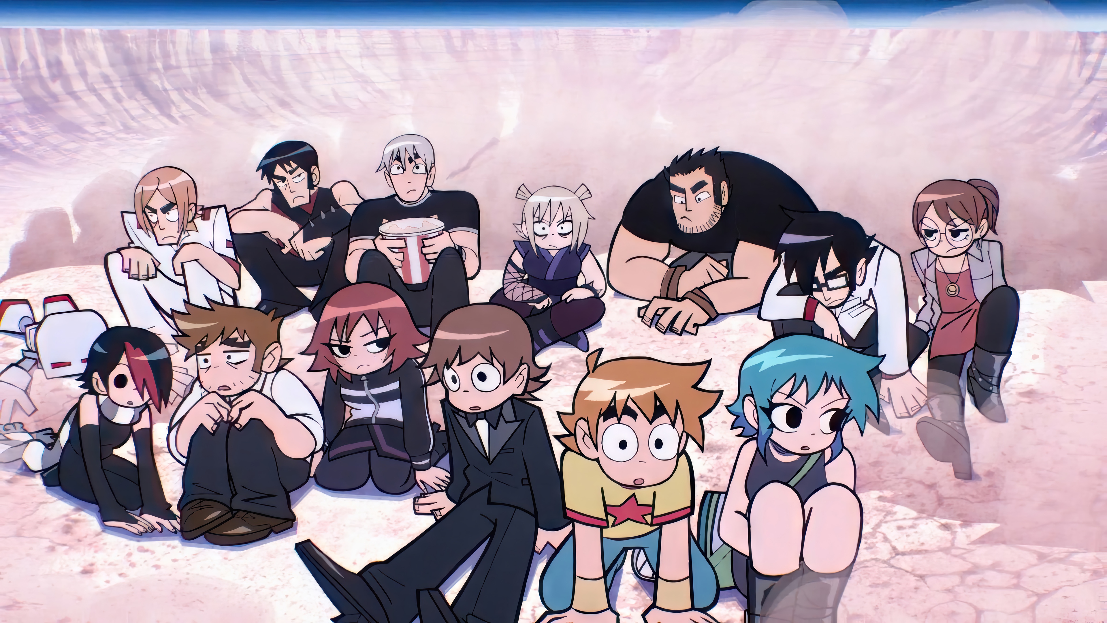 Scott Pilgrim Takes Off 4K HD Wallpaper