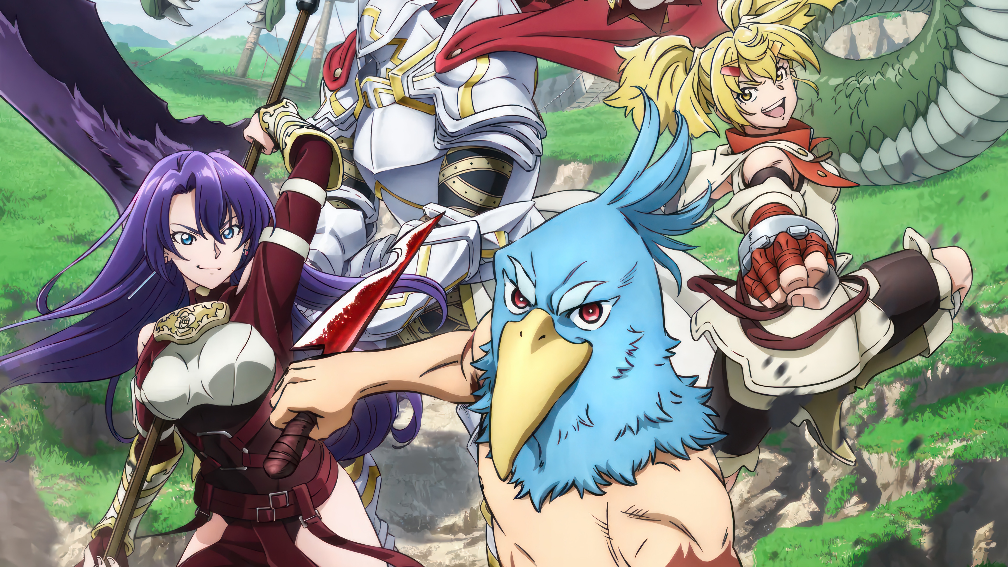 Shangri-La Frontier Anime Characters HD Wallpaper