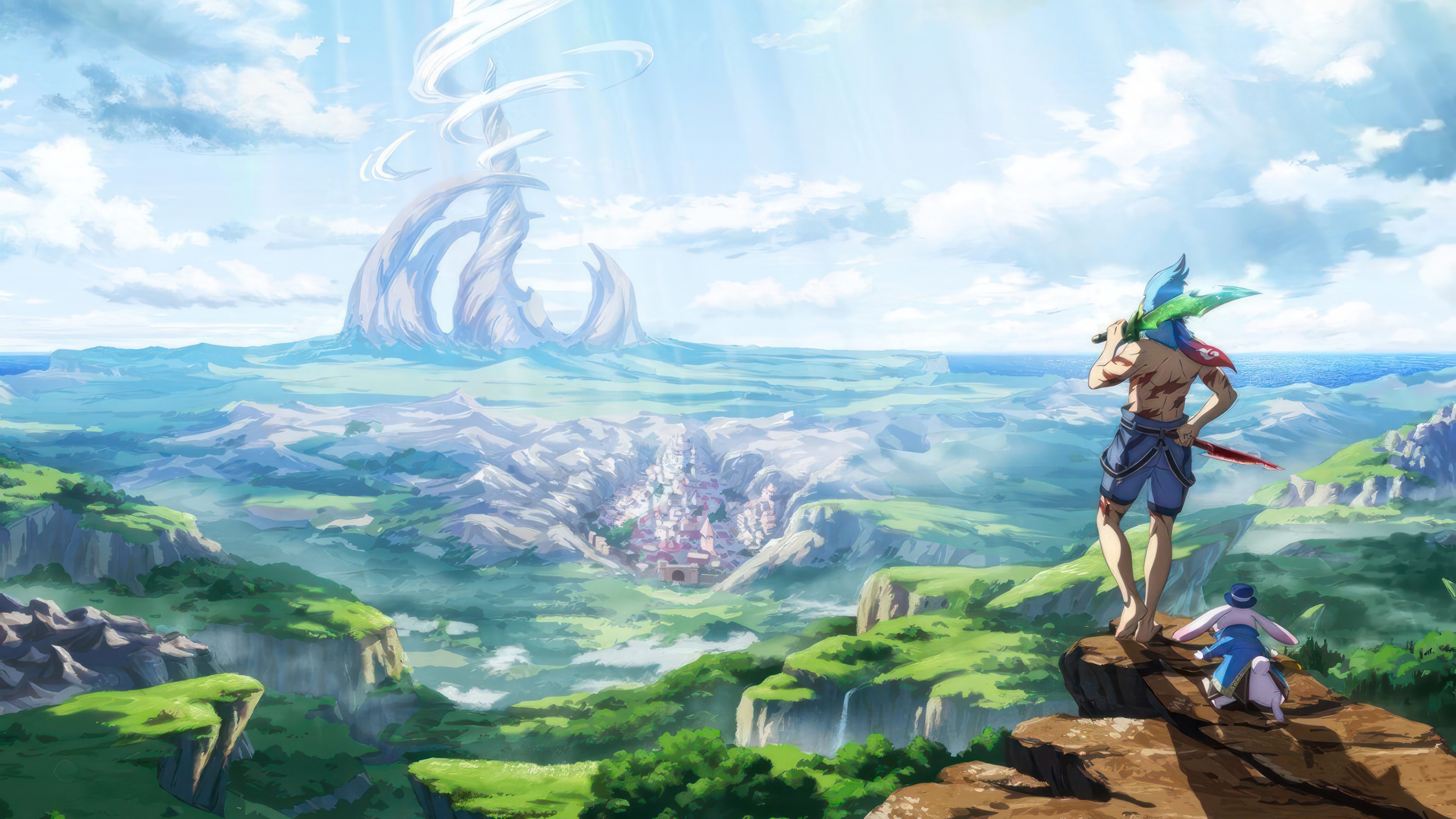 Shangri-La Frontier 4K HD Wallpaper