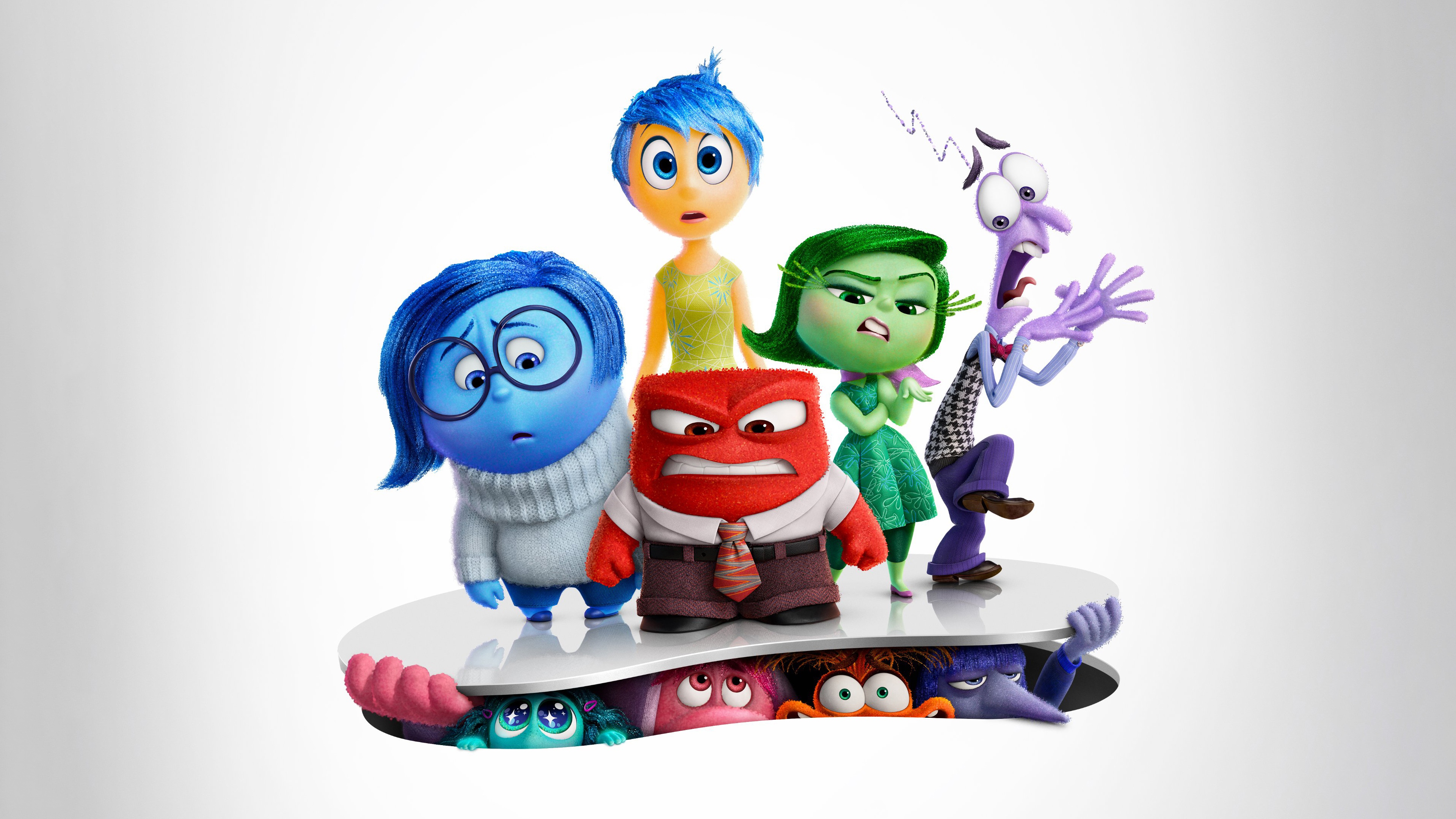 Inside Out 2 Characters HD Wallpaper