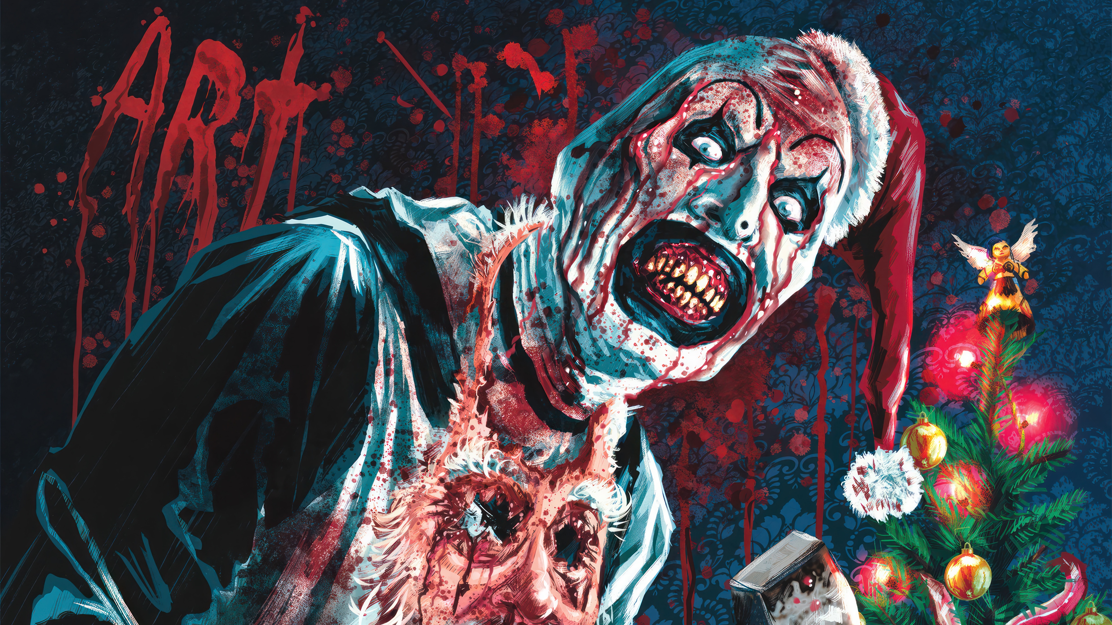 Terrifier 3 Movie Poster 4K HD Wallpaper
