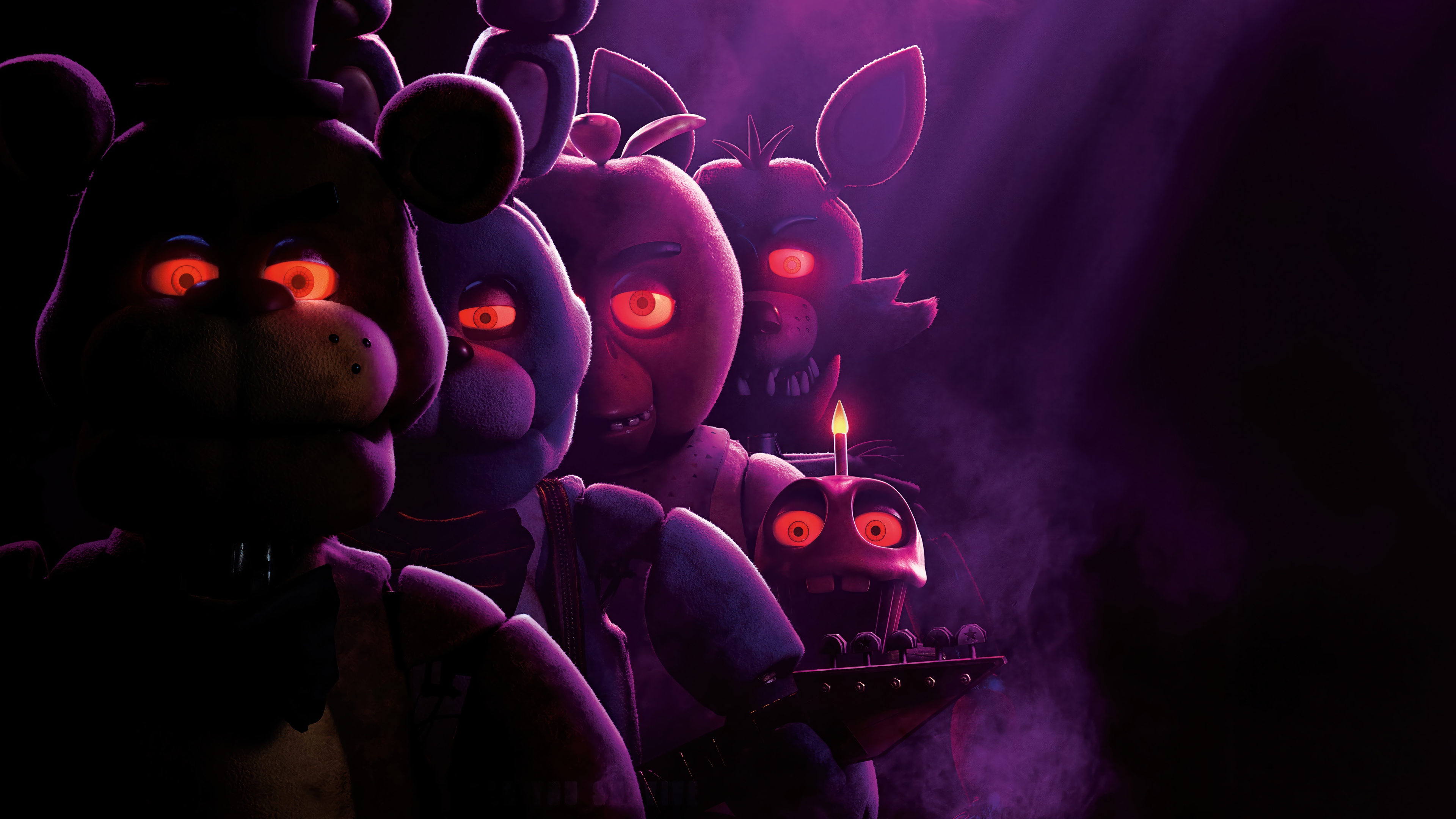 Five Nights at Freddy's characters in 4K HD Wallpaper