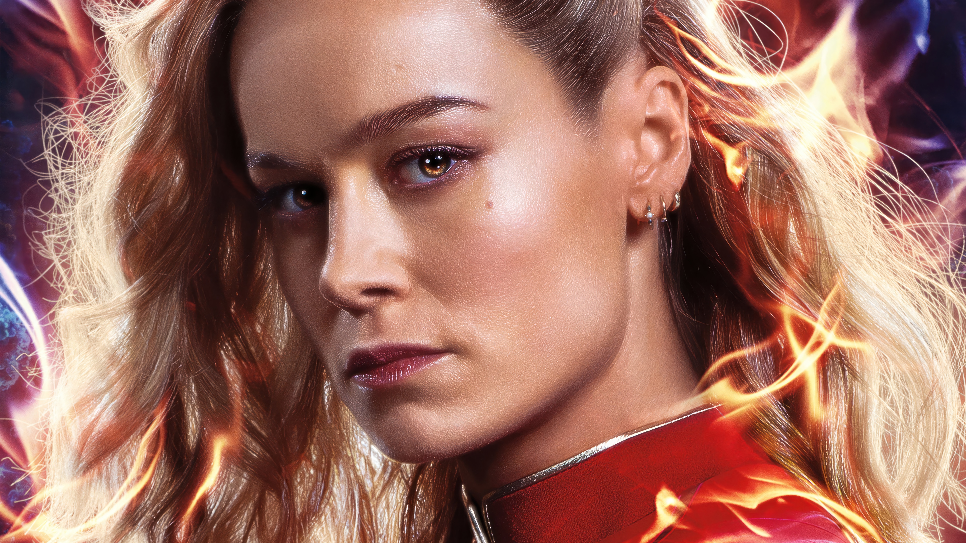 Captain Marvel 4K HD Wallpaper