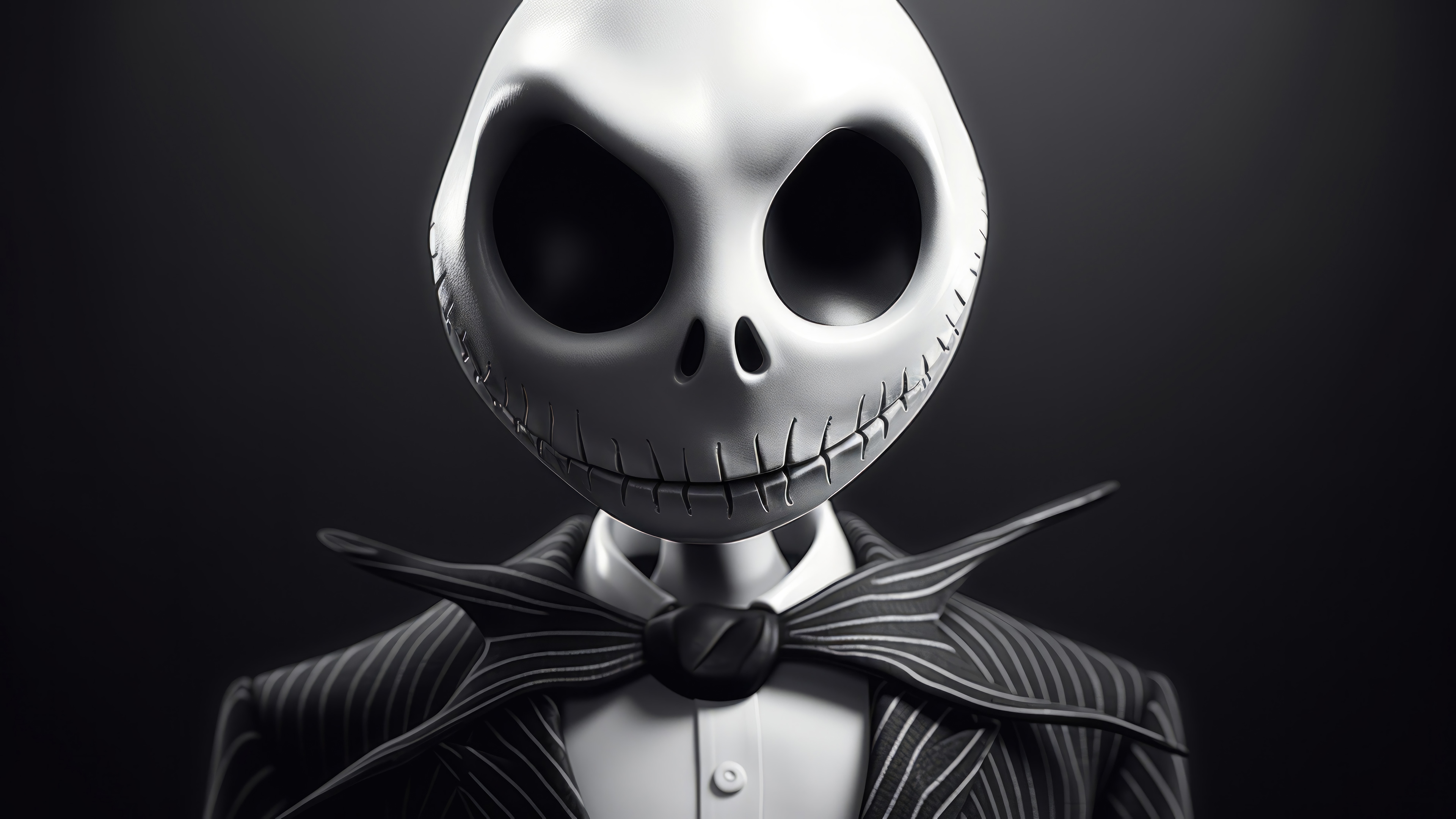 Jack Skellington from The Nightmare Before Christmas 4K HD Wallpaper